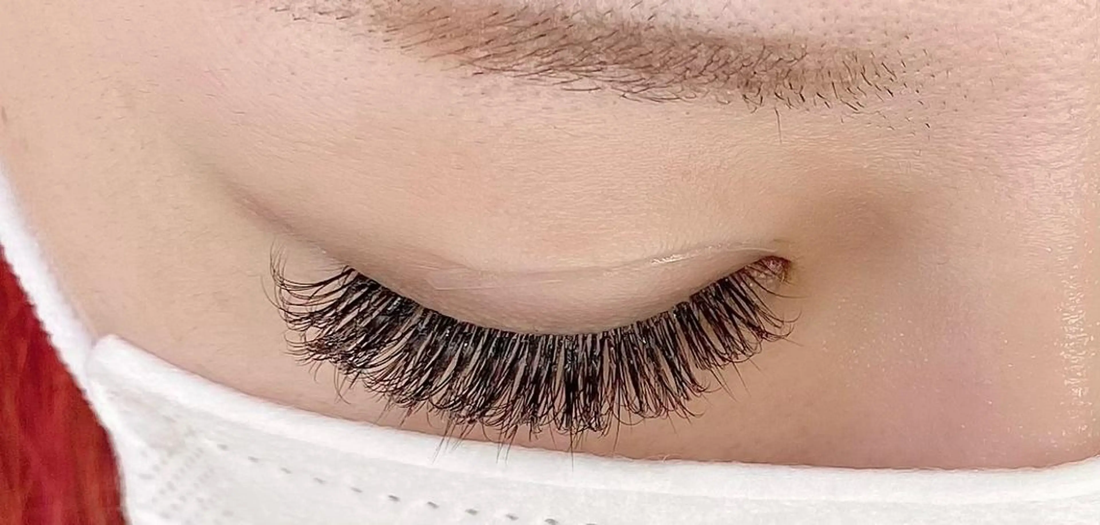 マツエク・マツパ ボリュームラッシュ マツエク 【那覇/束感まつ毛 /LED】ｷｬﾒﾙのマツエク・マツパデザイン