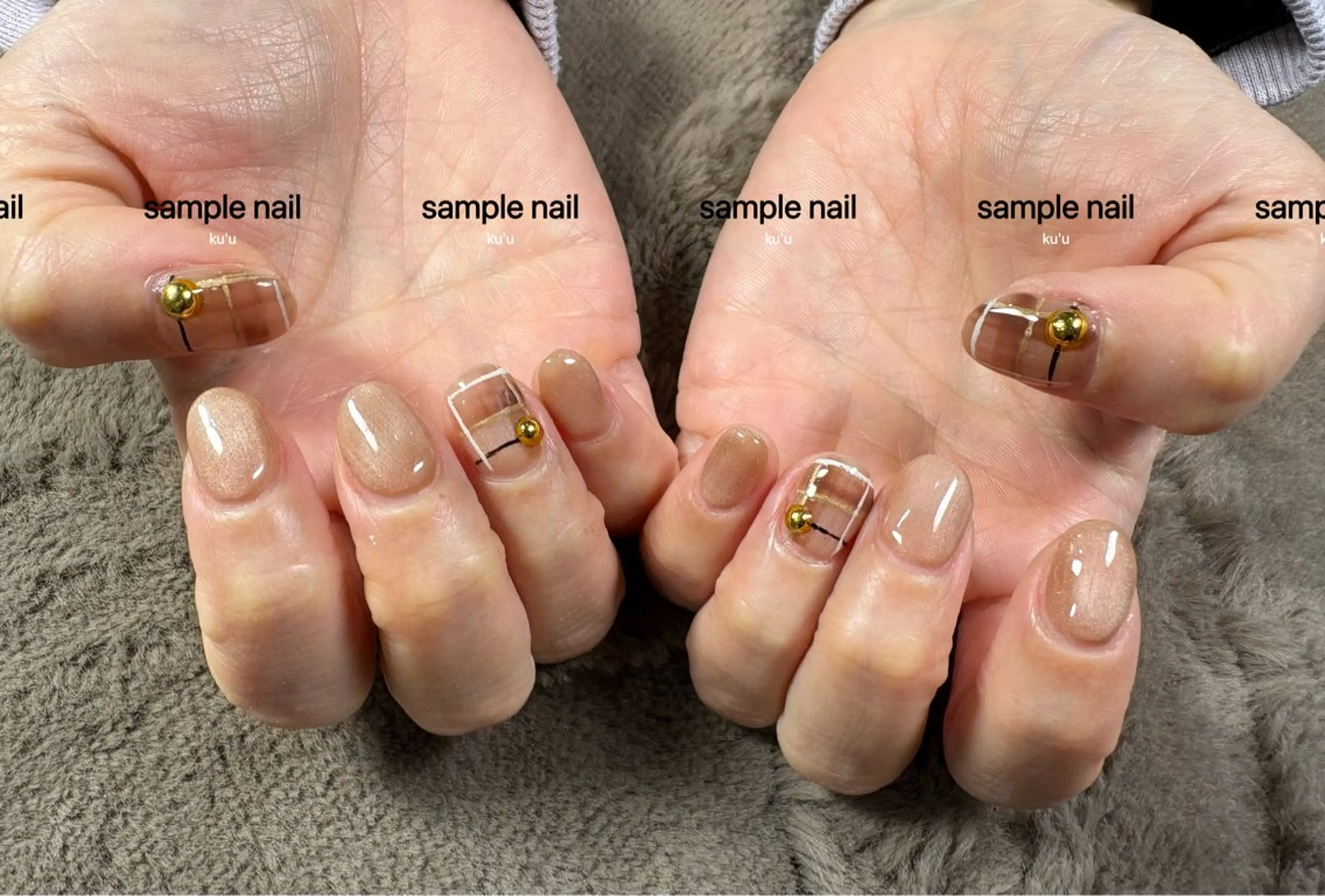 ショート salon kuuのネイルデザイン