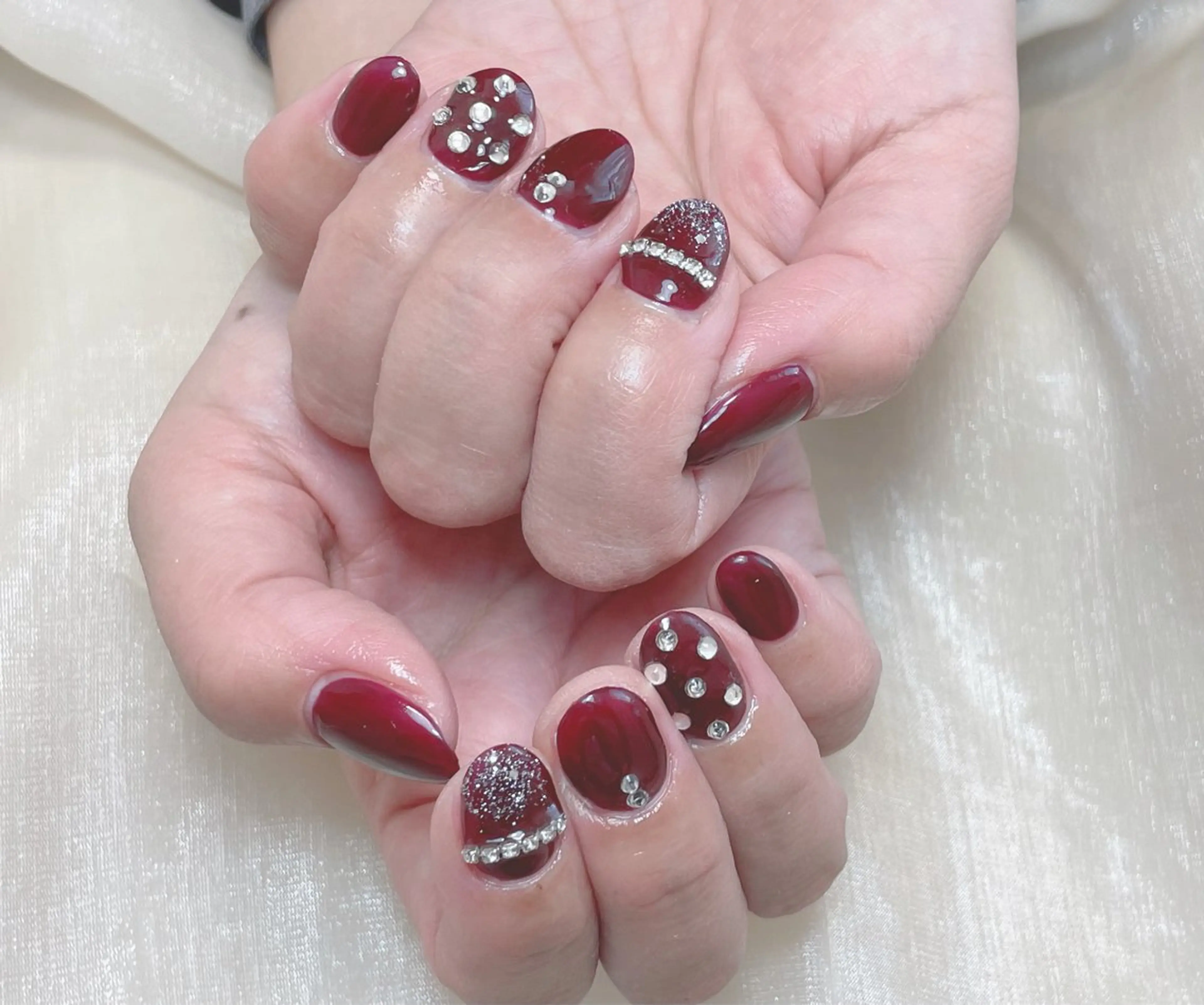ネイル シンプルネイル B·U Nail大宮 長さだし専門店のネイルデザイン
