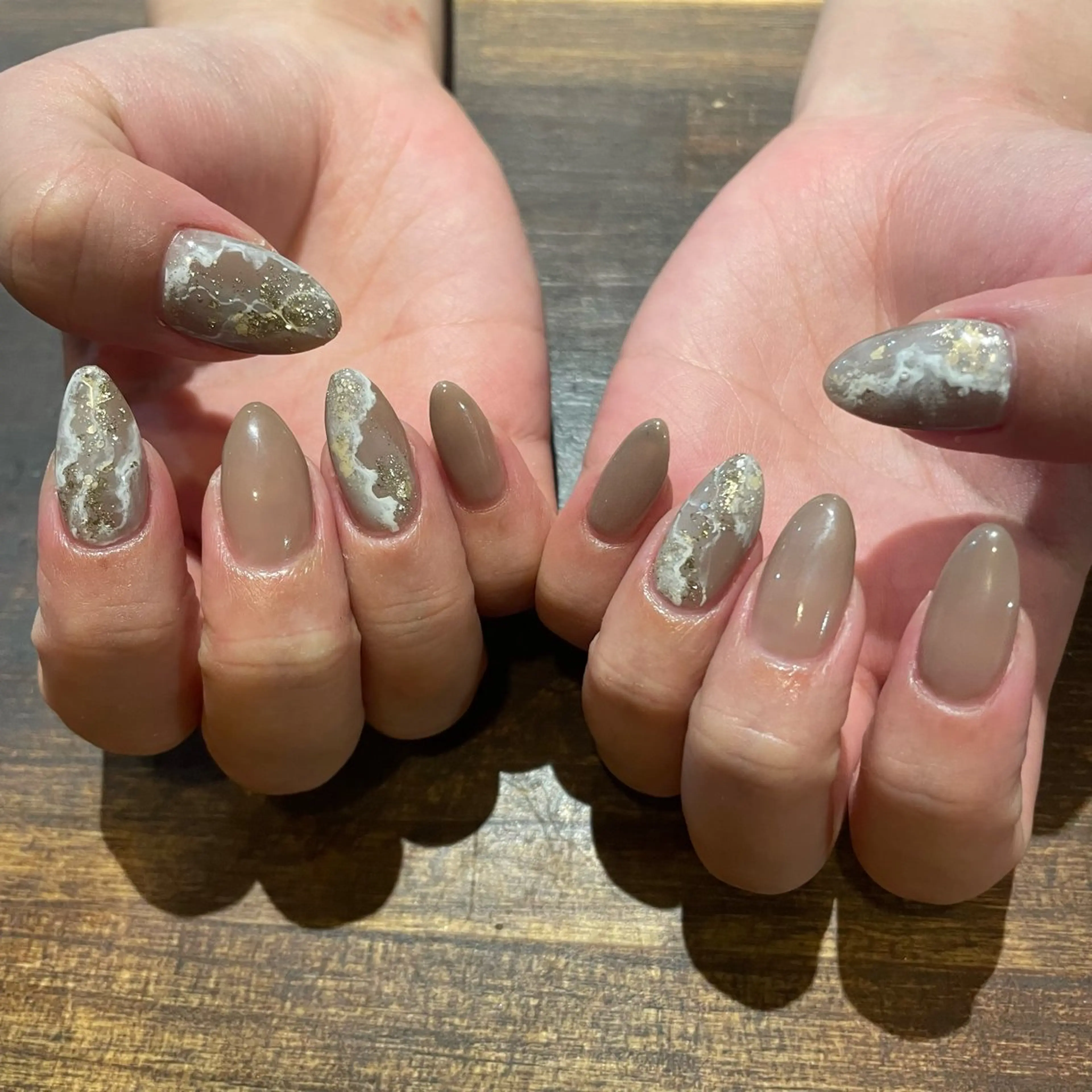 ネイル シンプルネイル SOL　nail イマナカのネイルデザイン