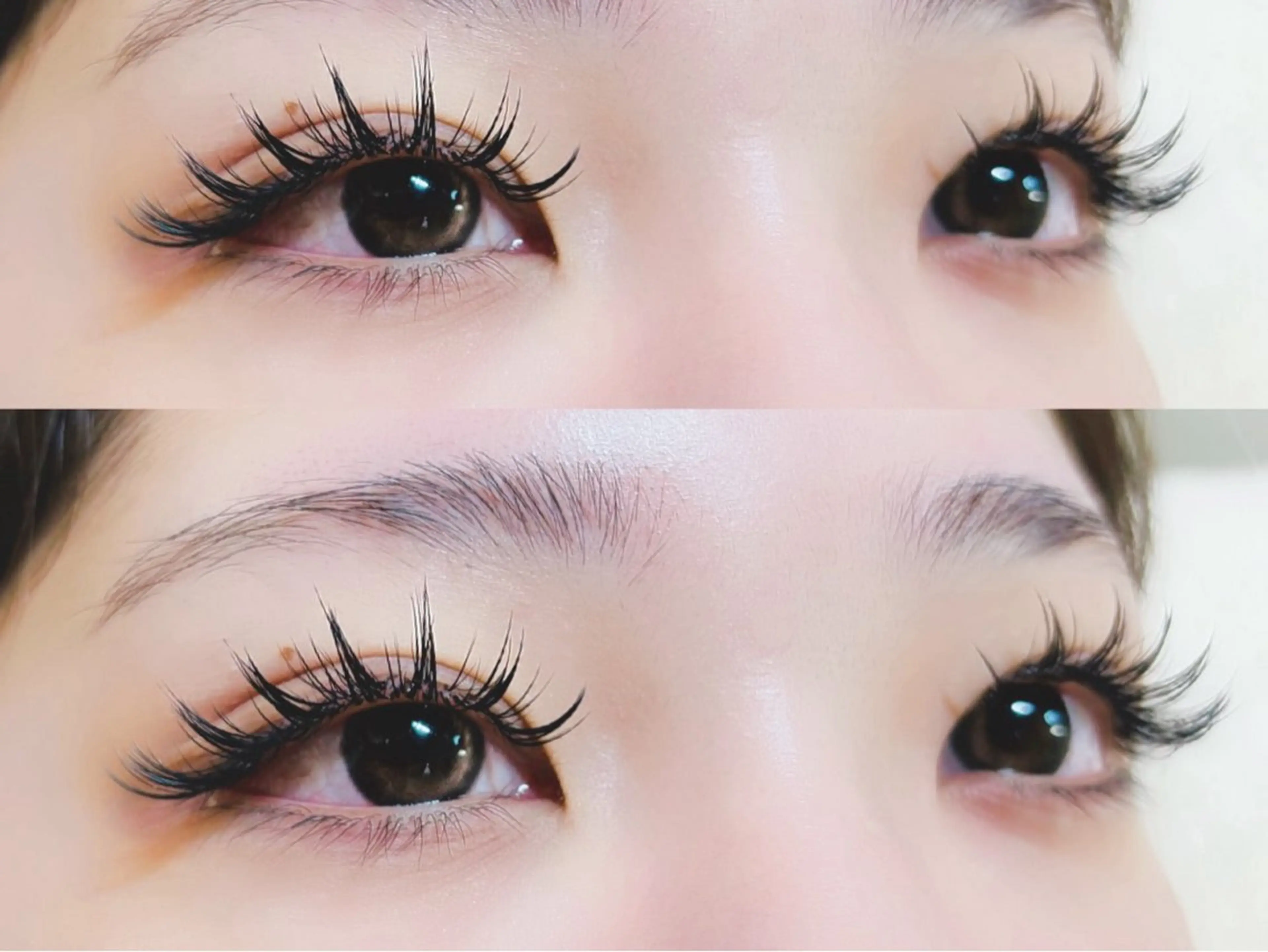 マツエク・マツパ 付け放題 バインドロック 束感まつ毛 フラットラッシュ パリジェンヌラッシュリフト マツエク オーロラ所属・AURORA RINAのマツエク・マツパデザイン