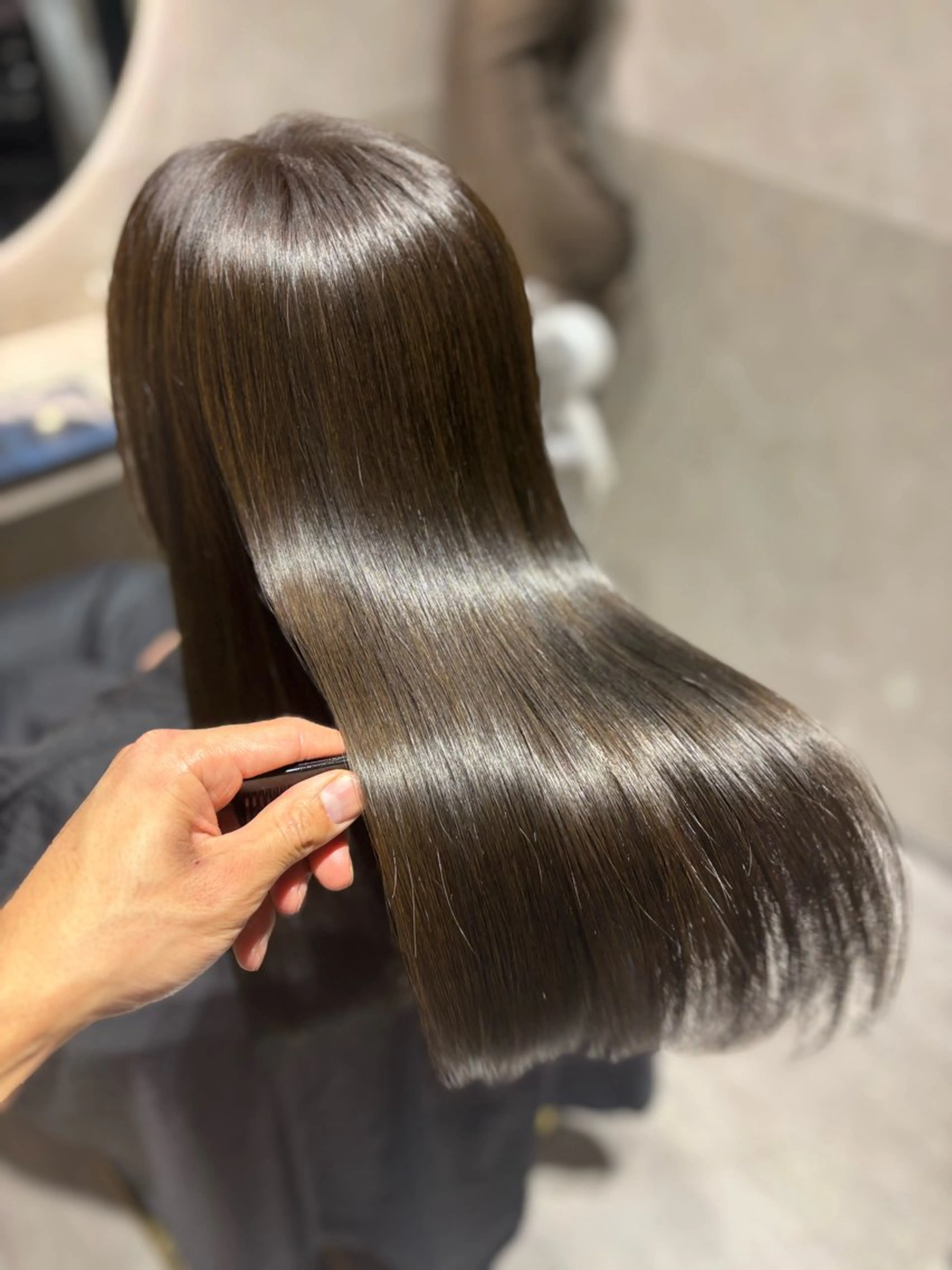 セミロング カラー カット ヘアカラー トリートメント 川崎のカラー職人🥣 kentaのヘアスタイル