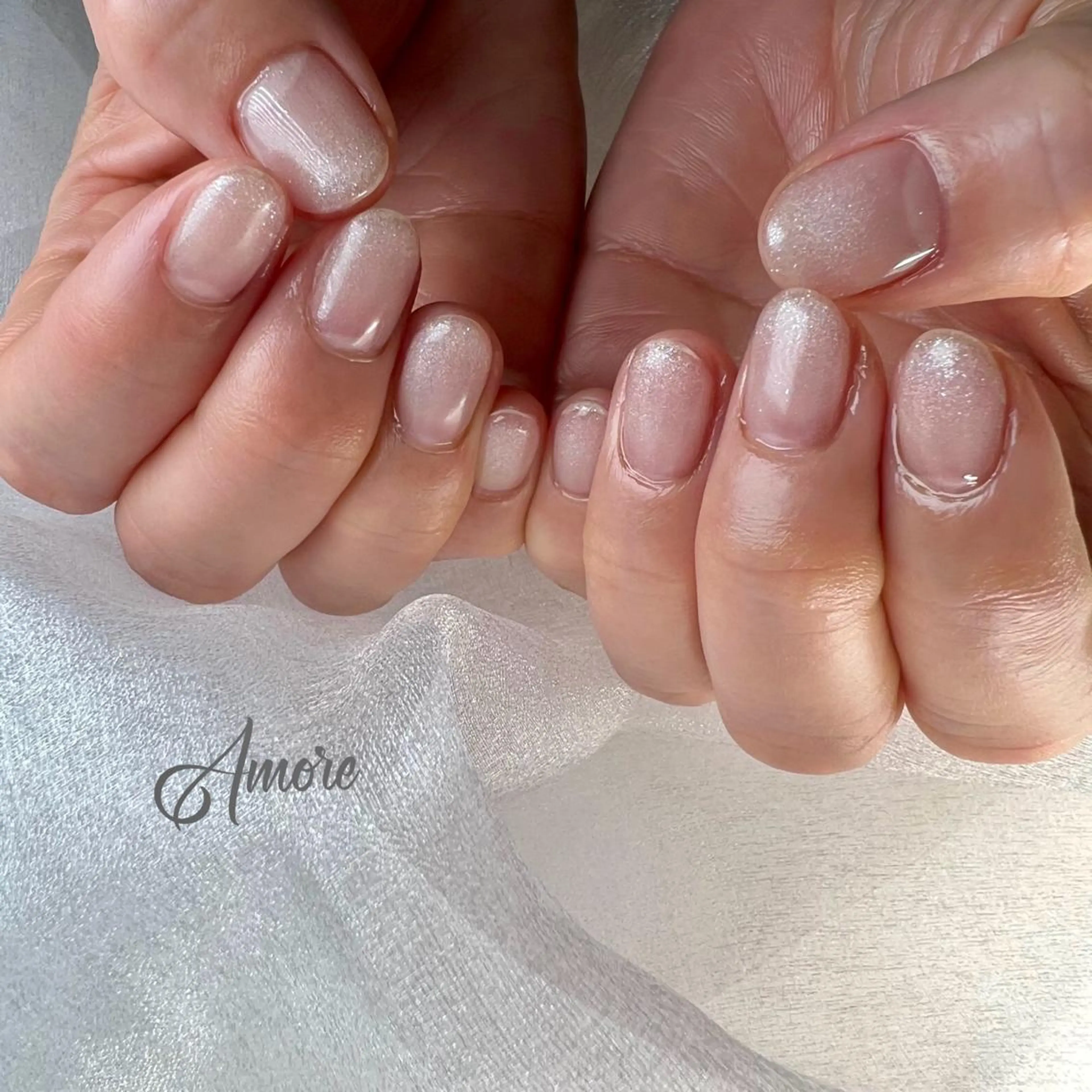 ネイル ジェルネイル ミラーネイル オフィスネイル パラジェル You kyehwaのネイルデザイン