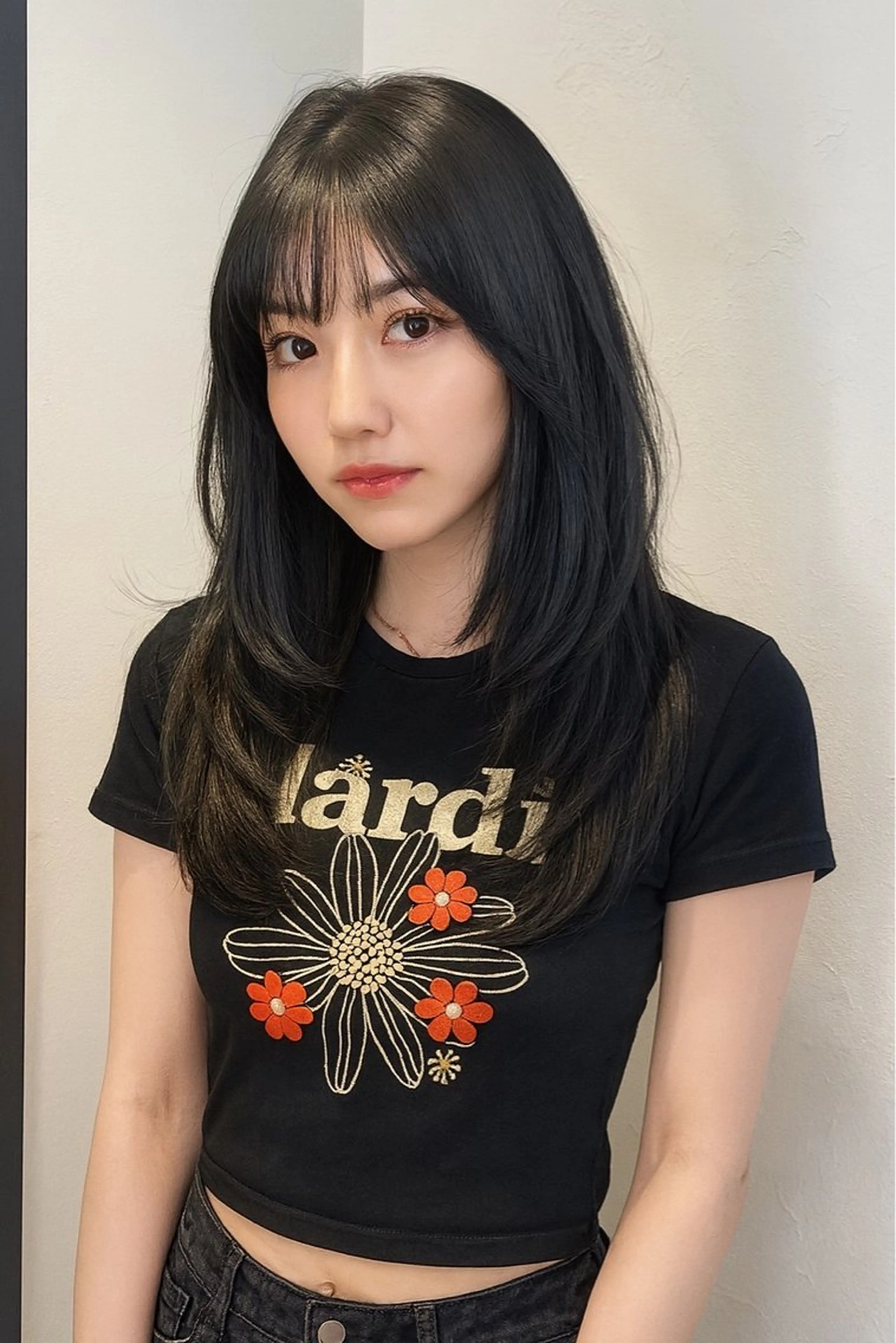 顔周りカット🍄(レイヤーカット)の写真