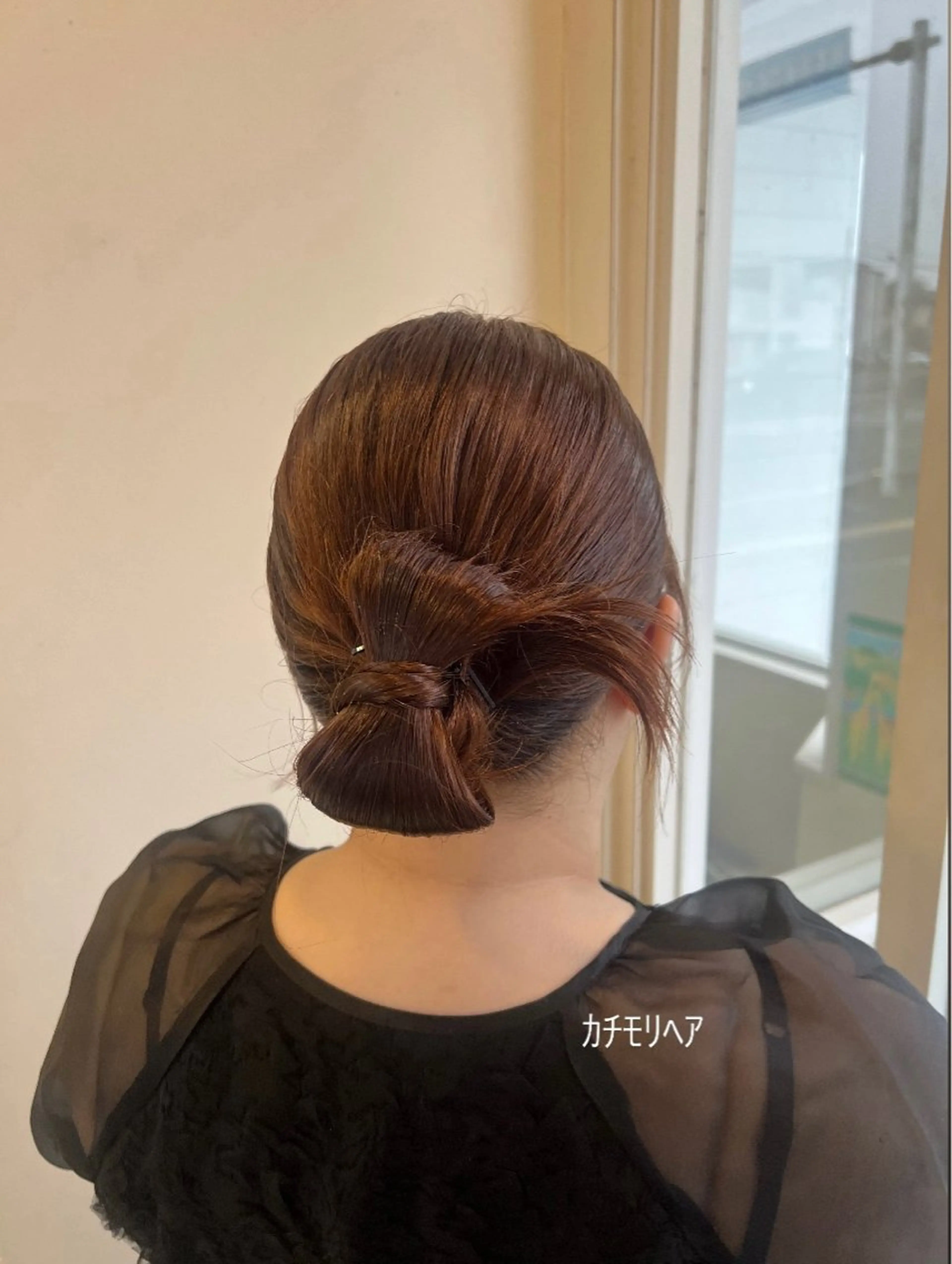 セミロング ヘアアレンジ 結婚式・ブライダル LiTA 友田未来のヘアスタイル