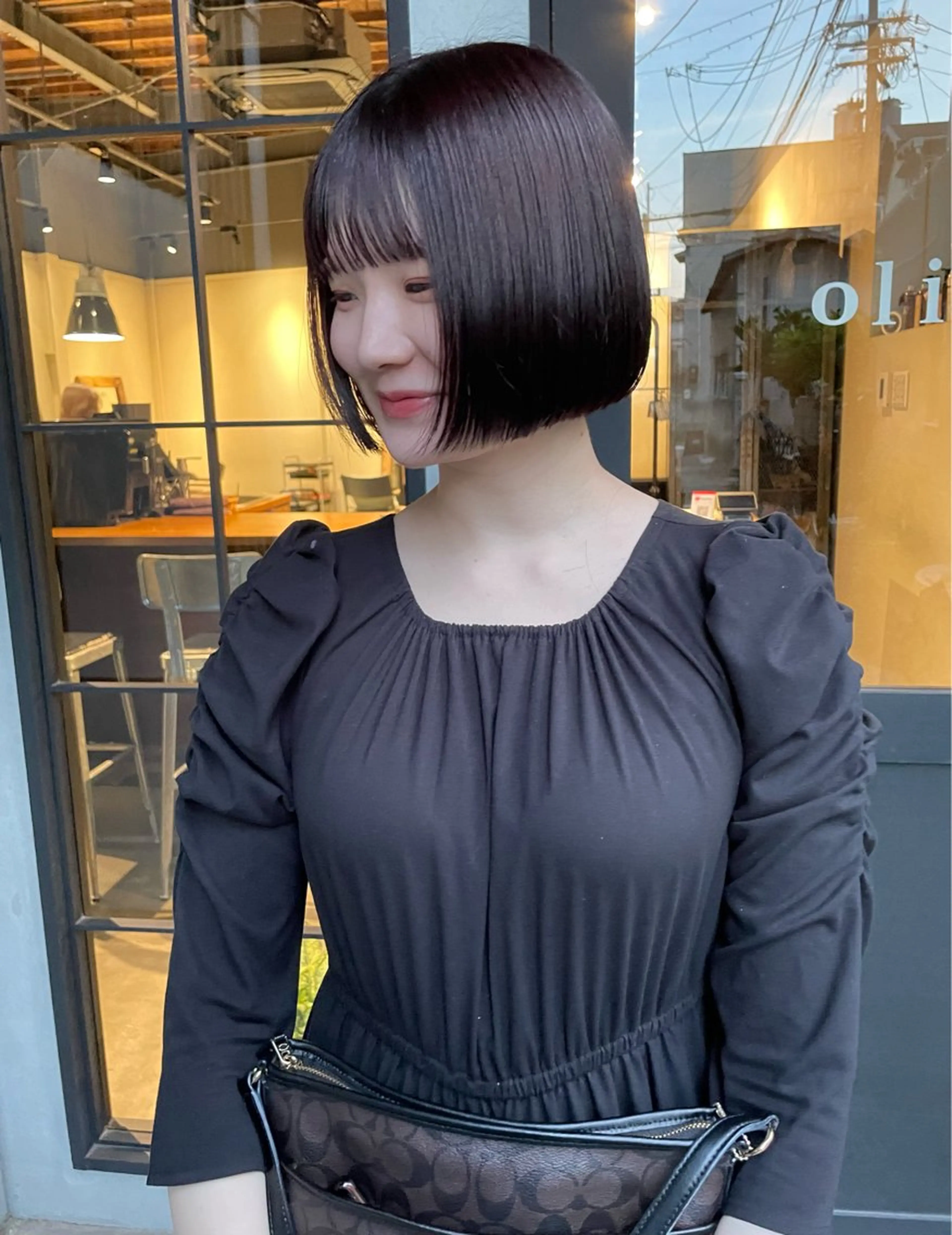 ショート カット ヘアカラー トリートメント ボブ／パーマ指名 No. 1🍃れんとのヘアスタイル