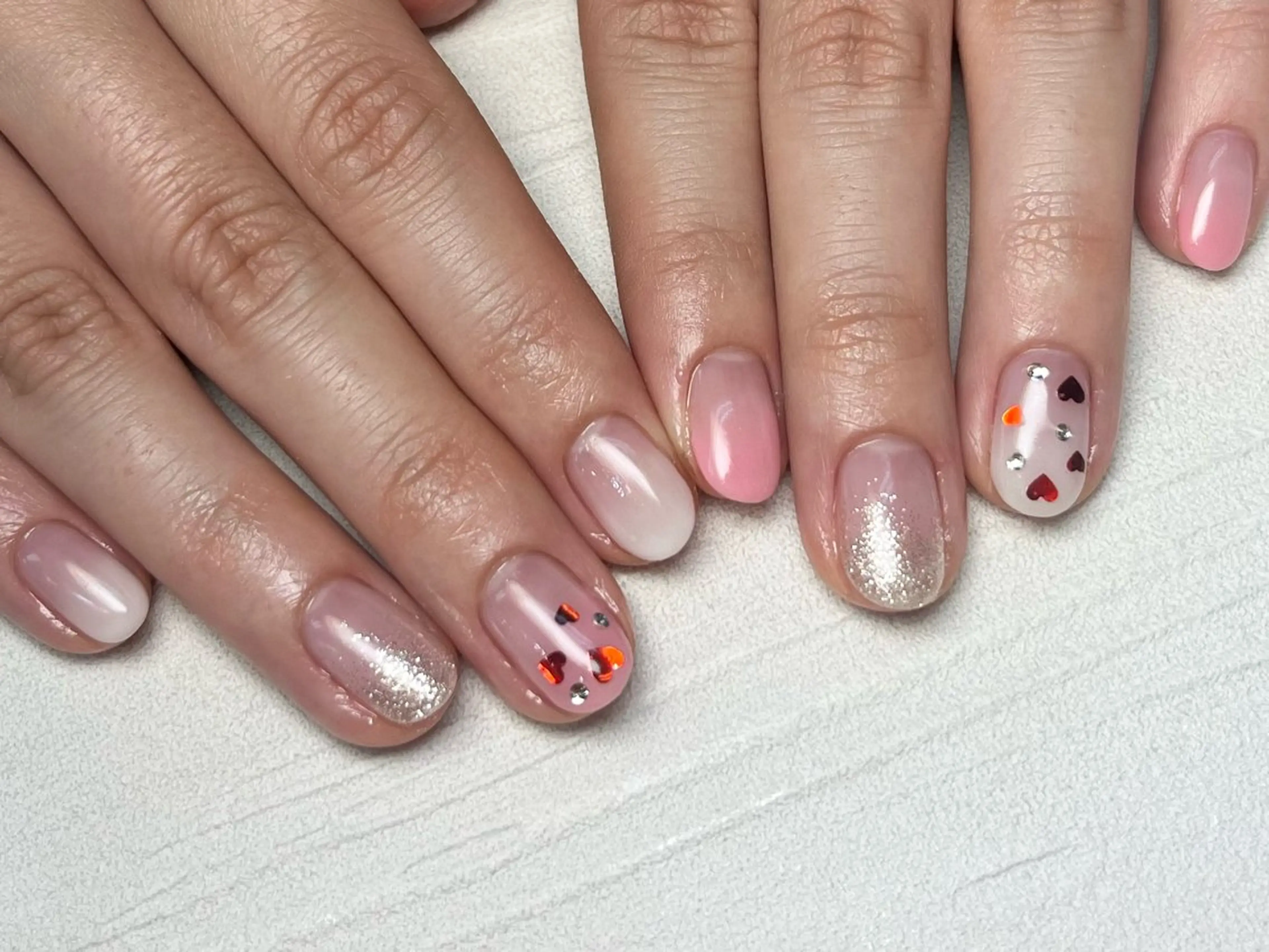 ネイル ハンドネイル Queennail 北堀江Yumiのネイルデザイン