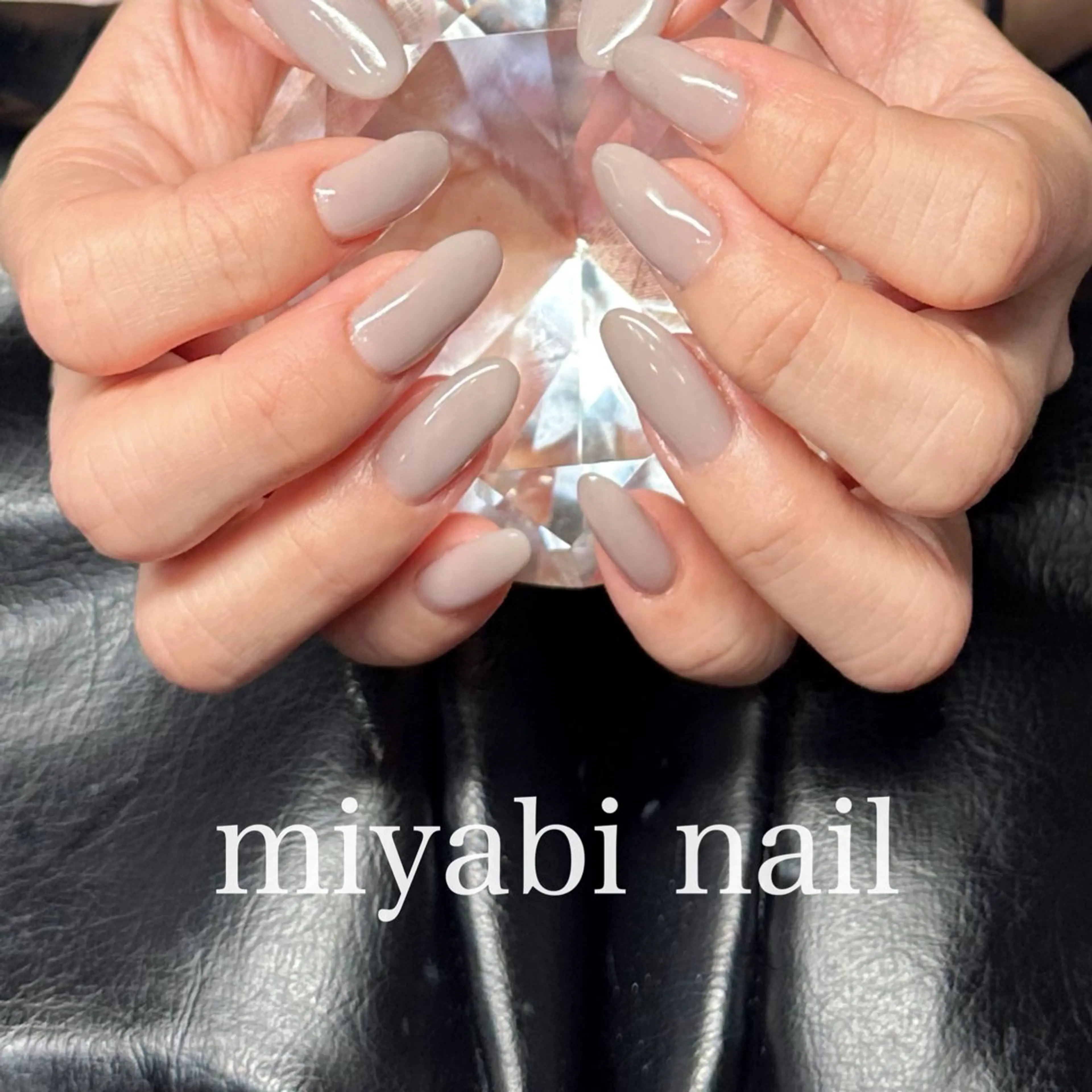 ネイル ジェルネイル 持ち込み シンプルネイル 冬ネイル ハンドネイル miyabi nail 桂川駅近くのネイルデザイン