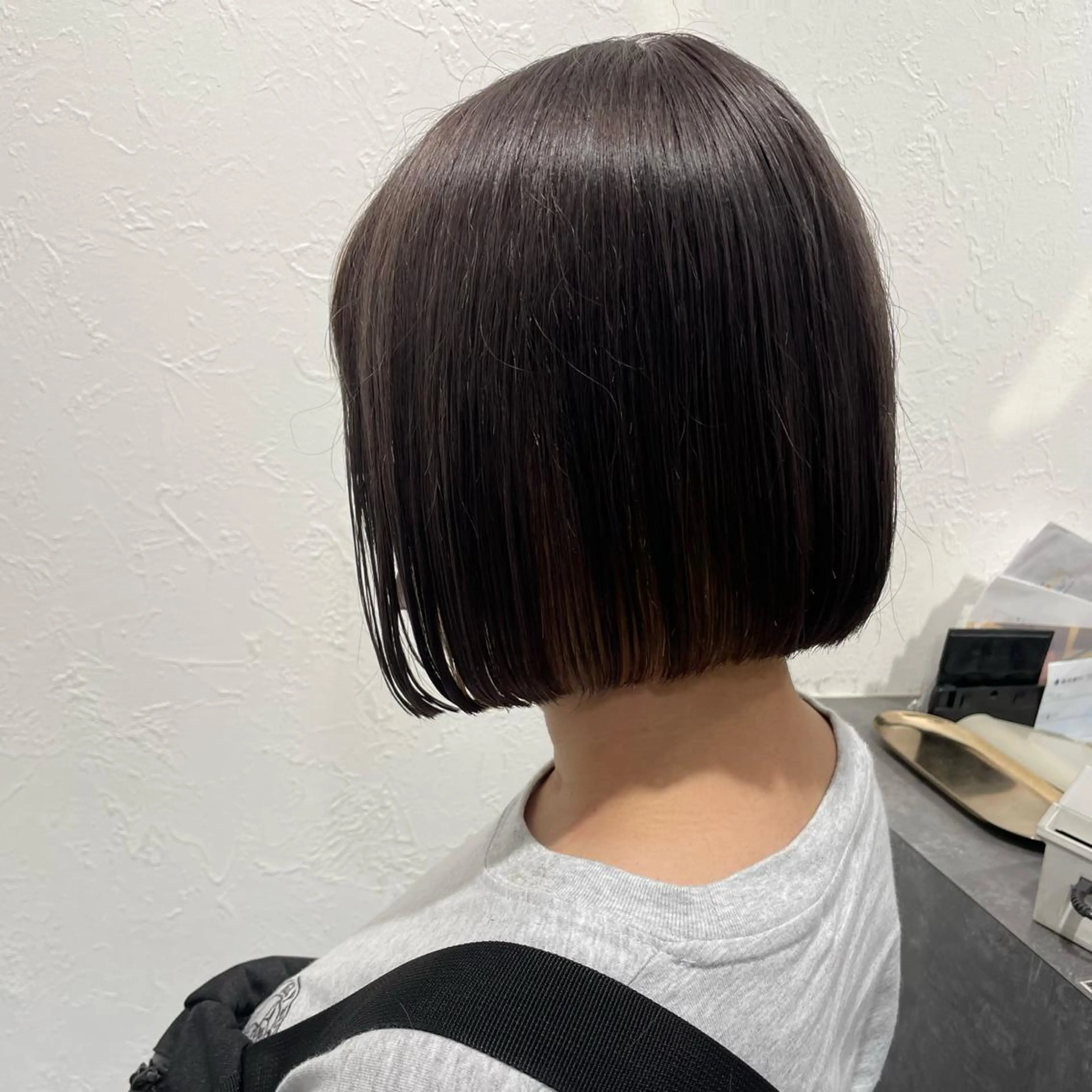 ショート カラー ヘアカラー トリートメント shiho .のヘアスタイル