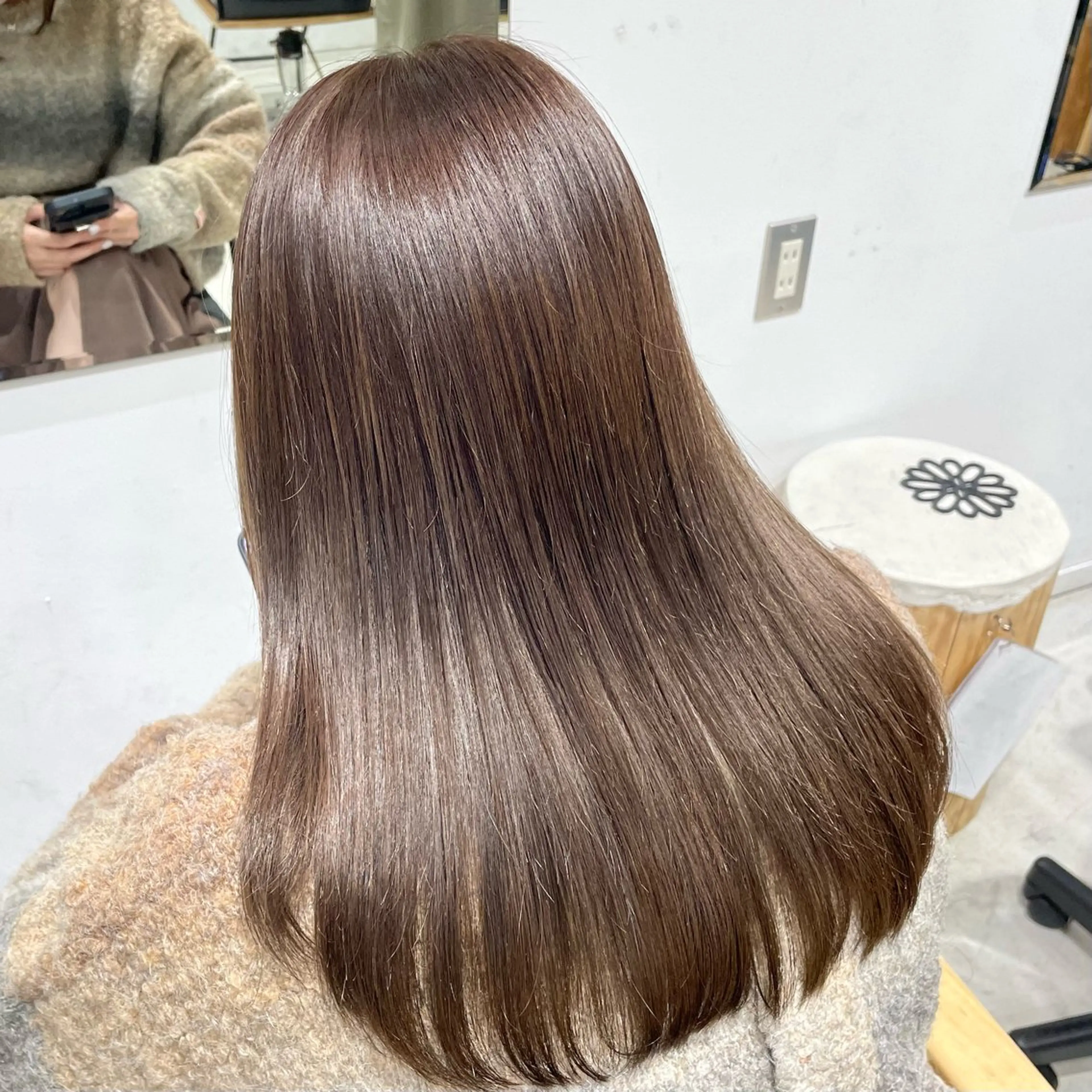 ロング カット ヘアカラー トリートメント メンズカット/ニュア ンスパーマkaitoのヘアスタイル