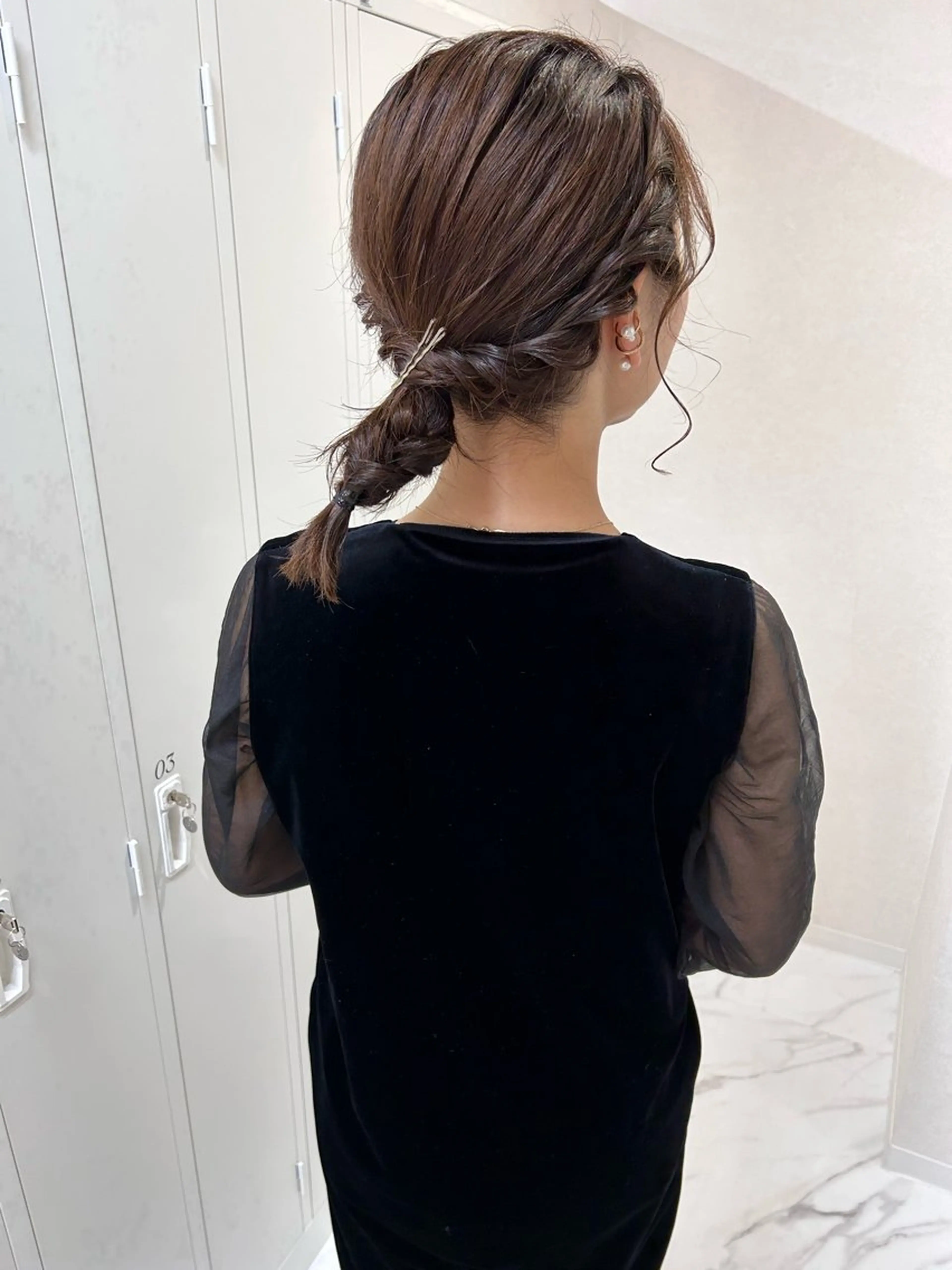 ミディアム ヘアアレンジ Saori / さおりのヘアスタイル