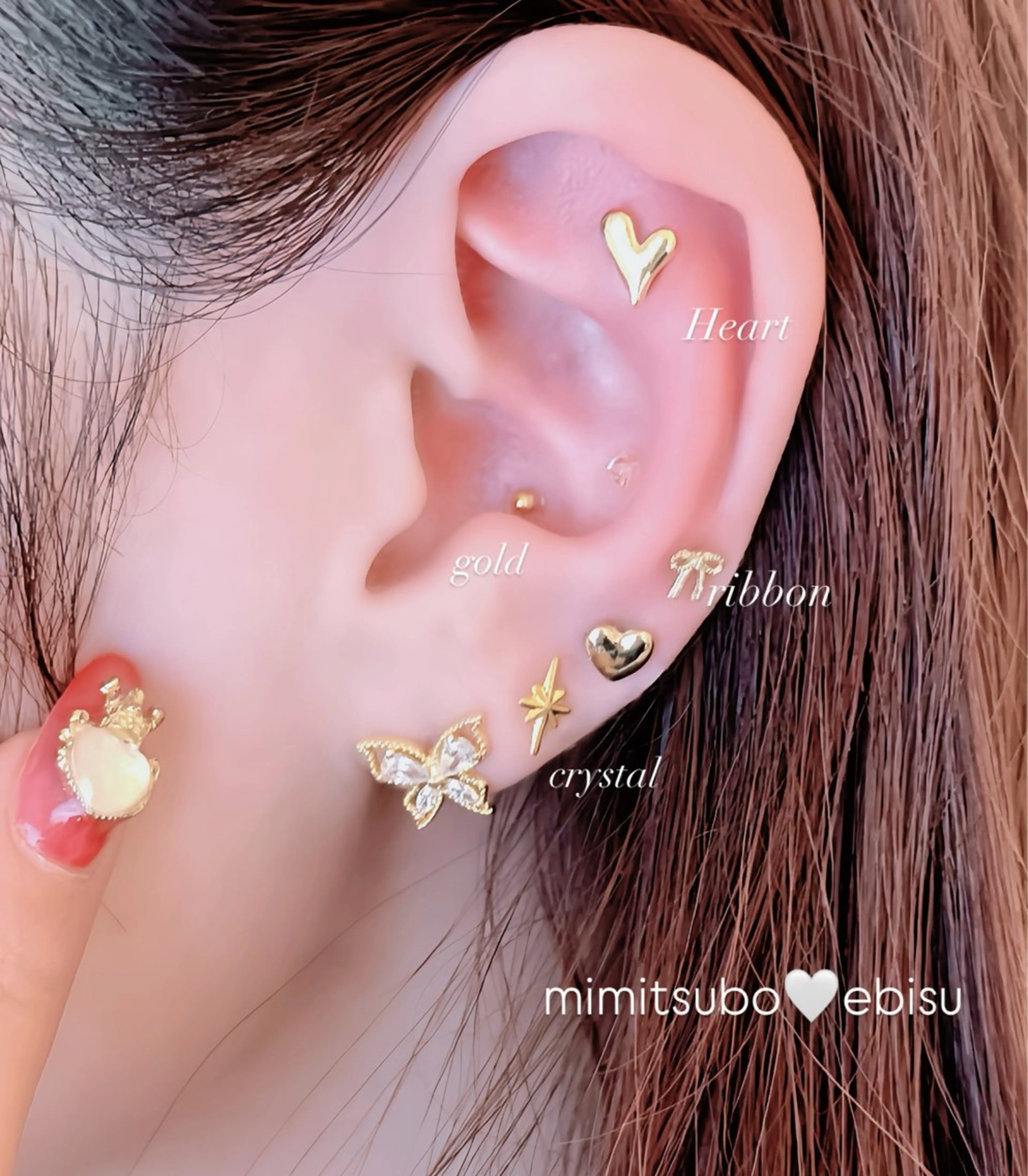 エクパ韓国束感まつげ 🎀耳つぼジュエリーのその他イメージ