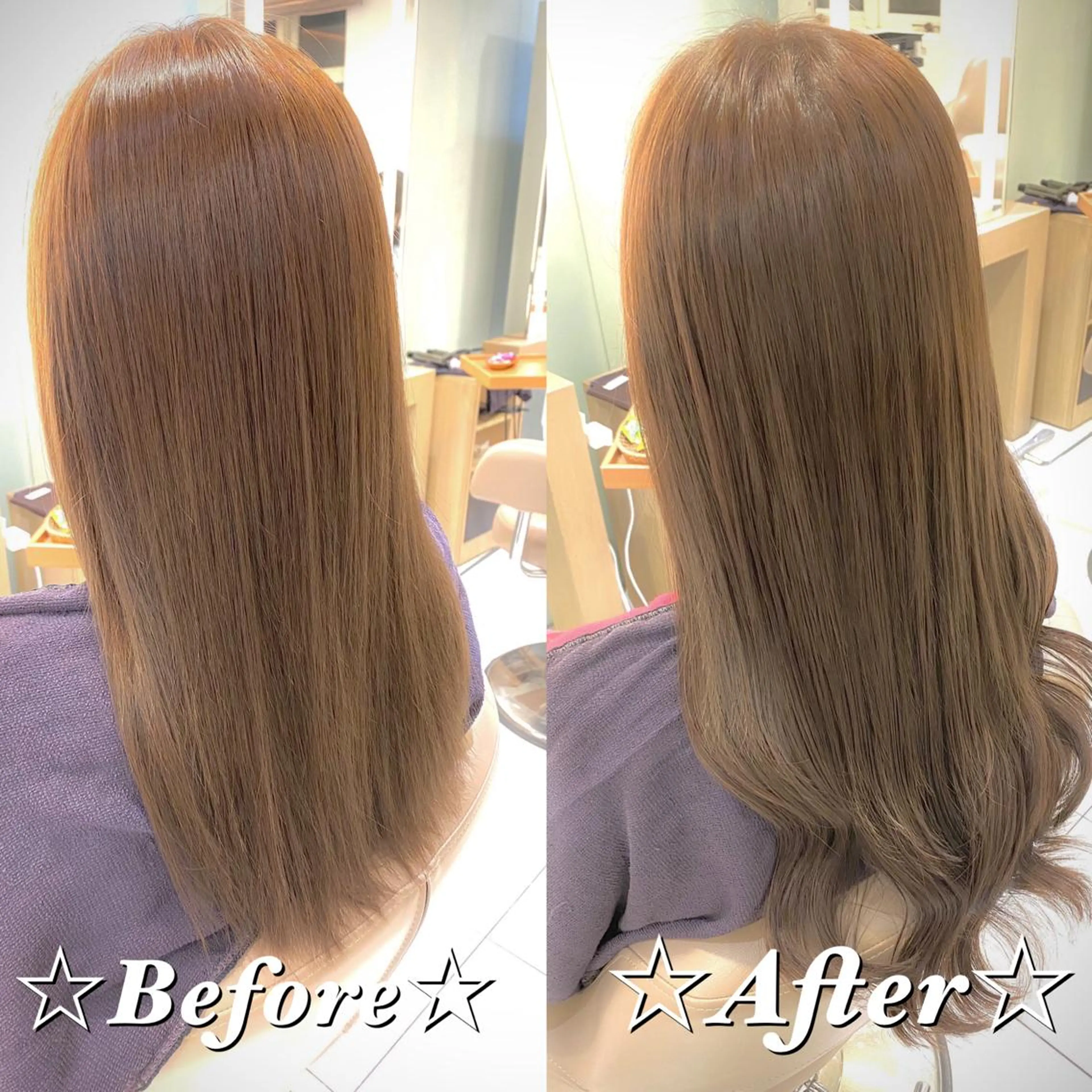 セミロング エクステ ⭐️モテ髪担当 佐賀翔太⭐️のヘアスタイル