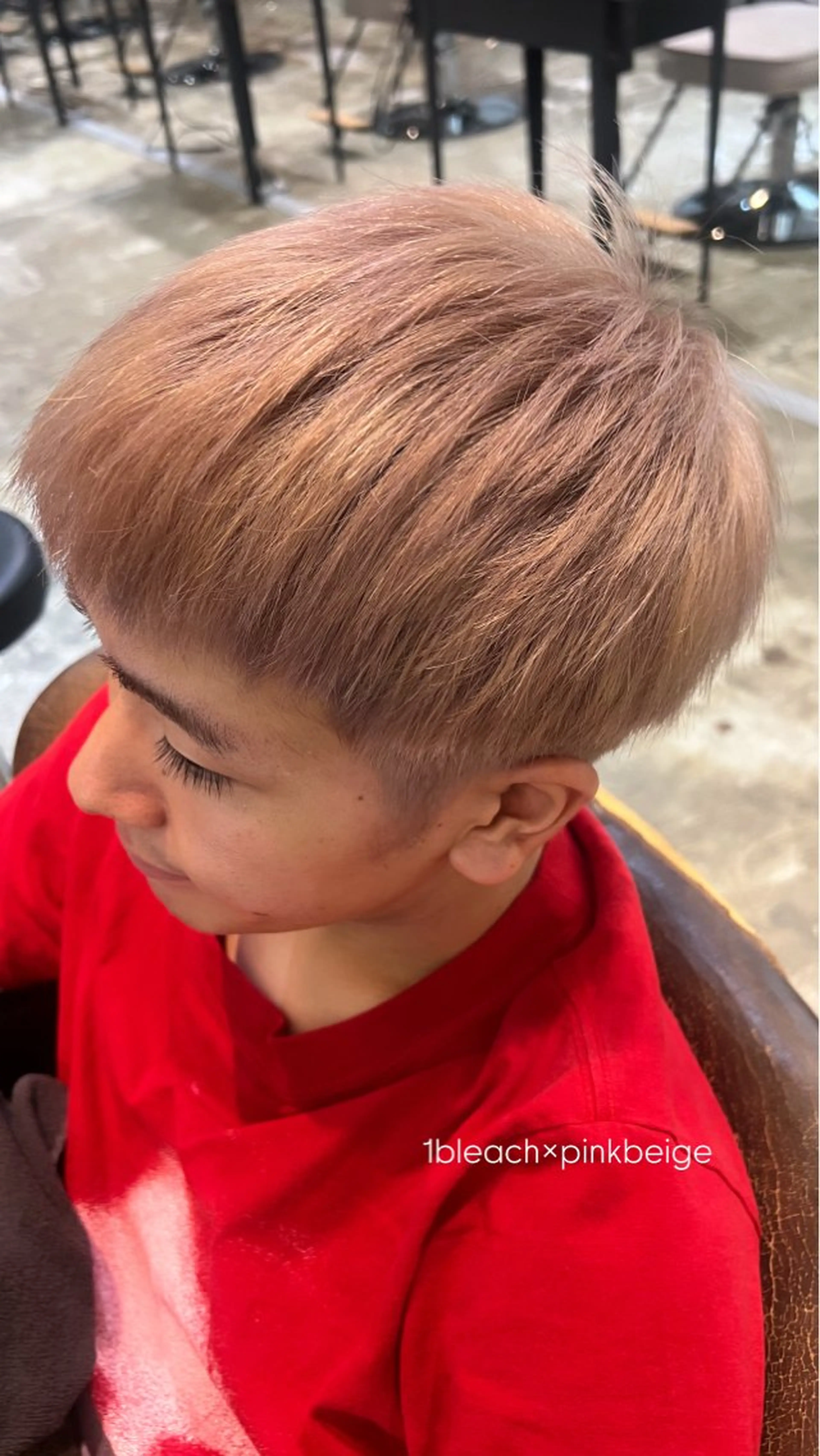 カラー メンズ 森田 琴心のヘアスタイル