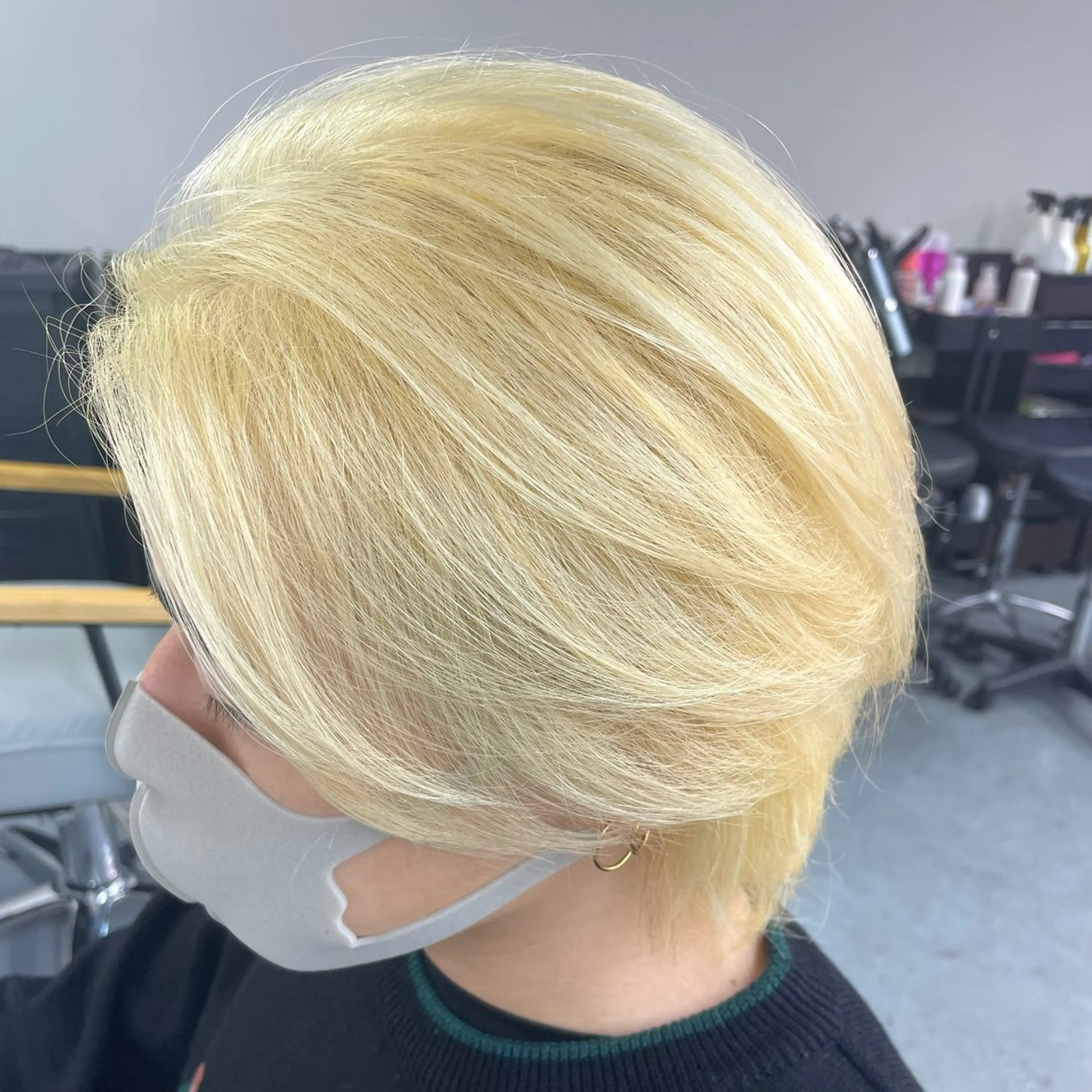 カラー メンズ メンズブリーチ ブリーチ ブロンド メンズ特化/パーマ/ ブリーチ/福島 千颯のヘアスタイル