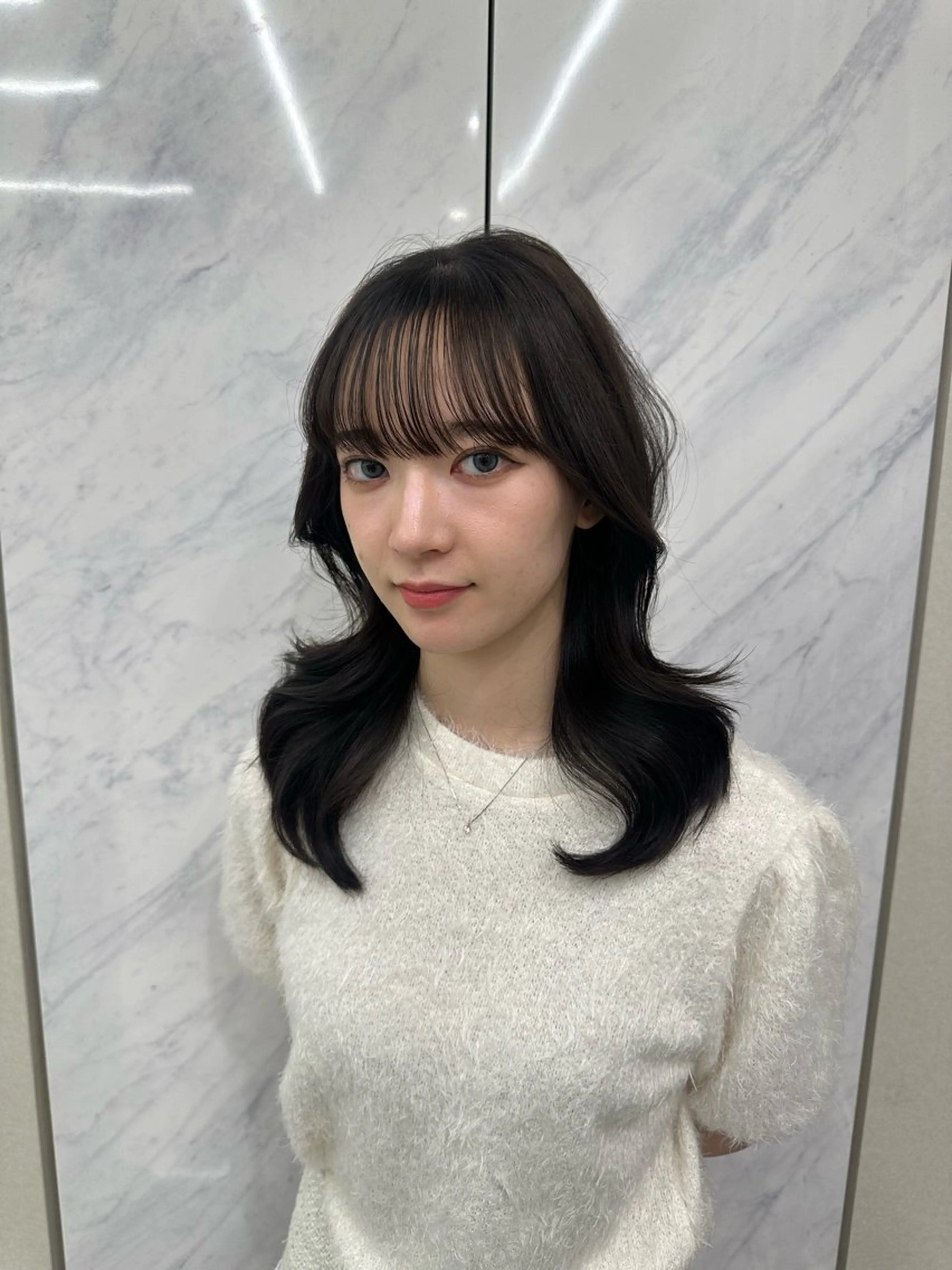 セミロング COA GINZA 小野澤駿のヘアスタイル