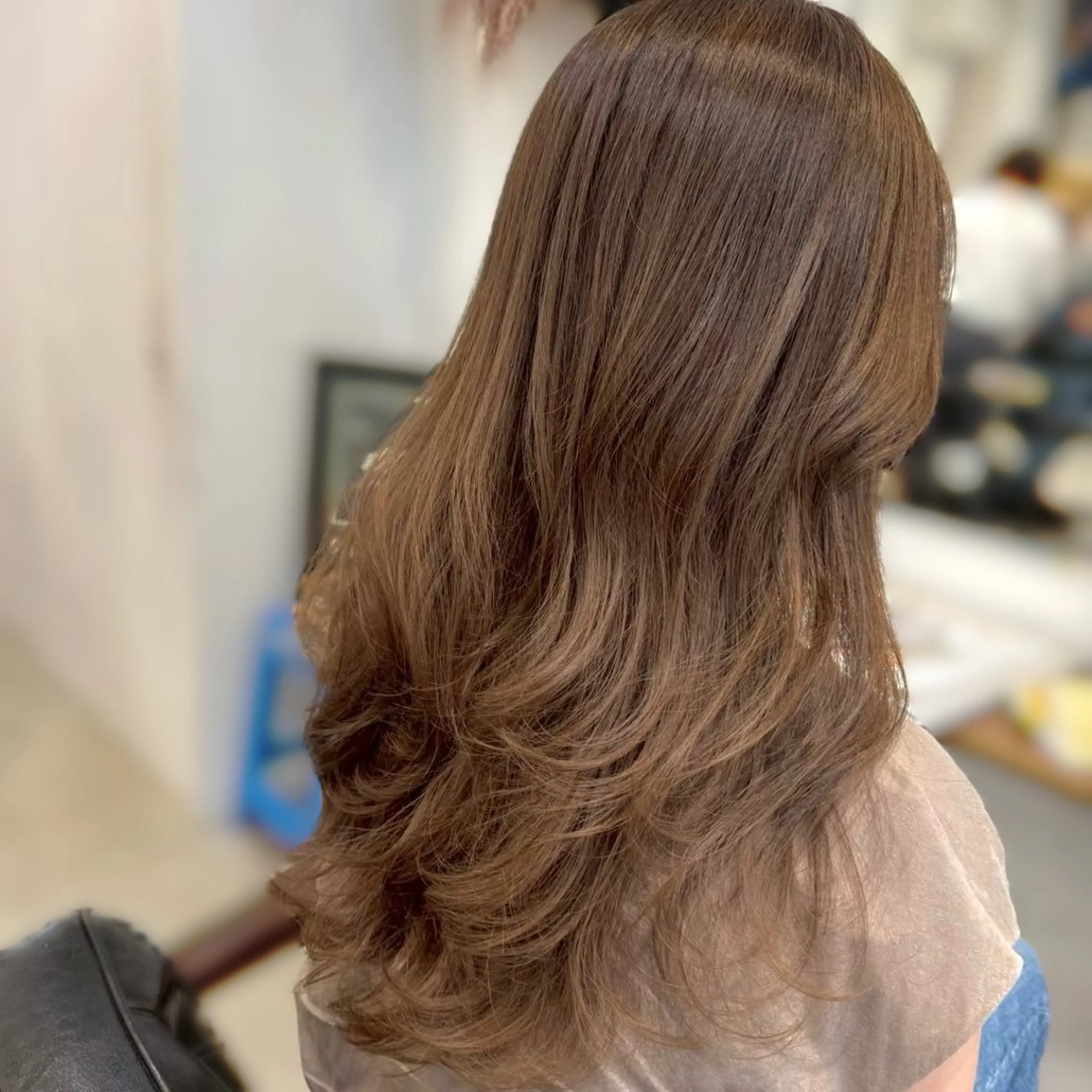 ロング 坂本 璃里杏のヘアスタイル