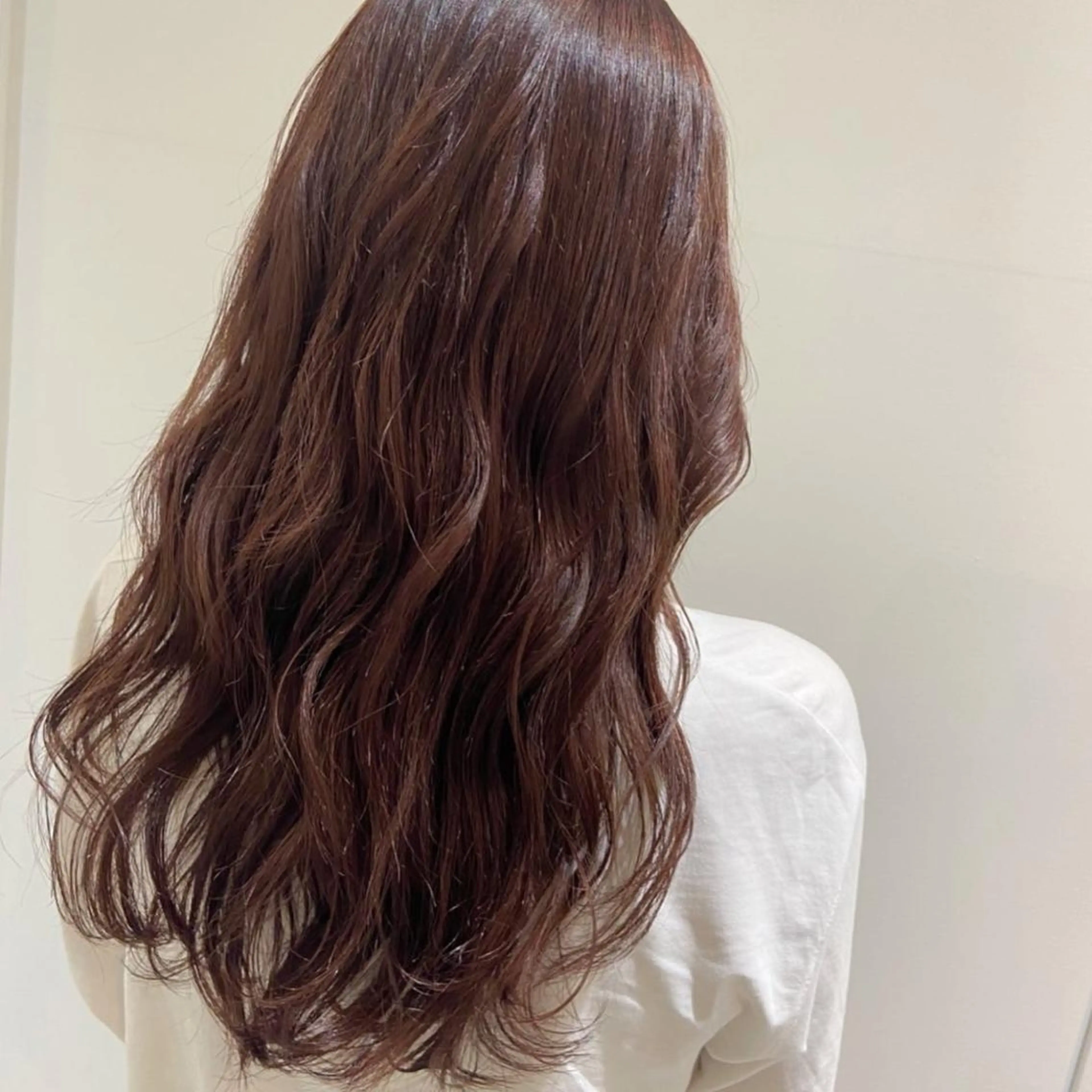 セミロング カラー ヘアアレンジ ピンクカラー ✨🌿大人可愛い愛さ れhair🌿✨松本のヘアスタイル