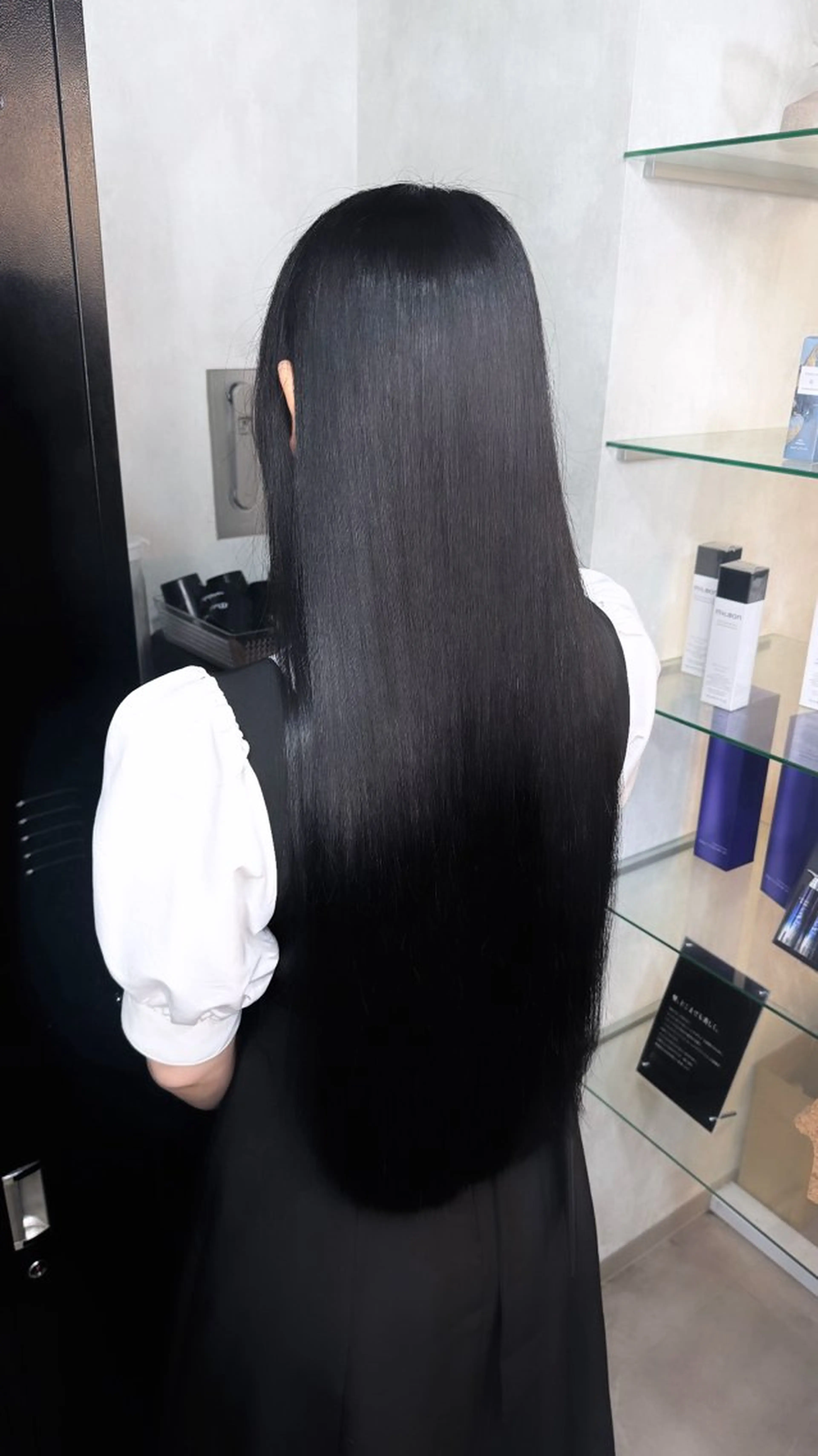 ロング 縮毛矯正/髪質改善 韓国風/MIKIYAのヘアスタイル