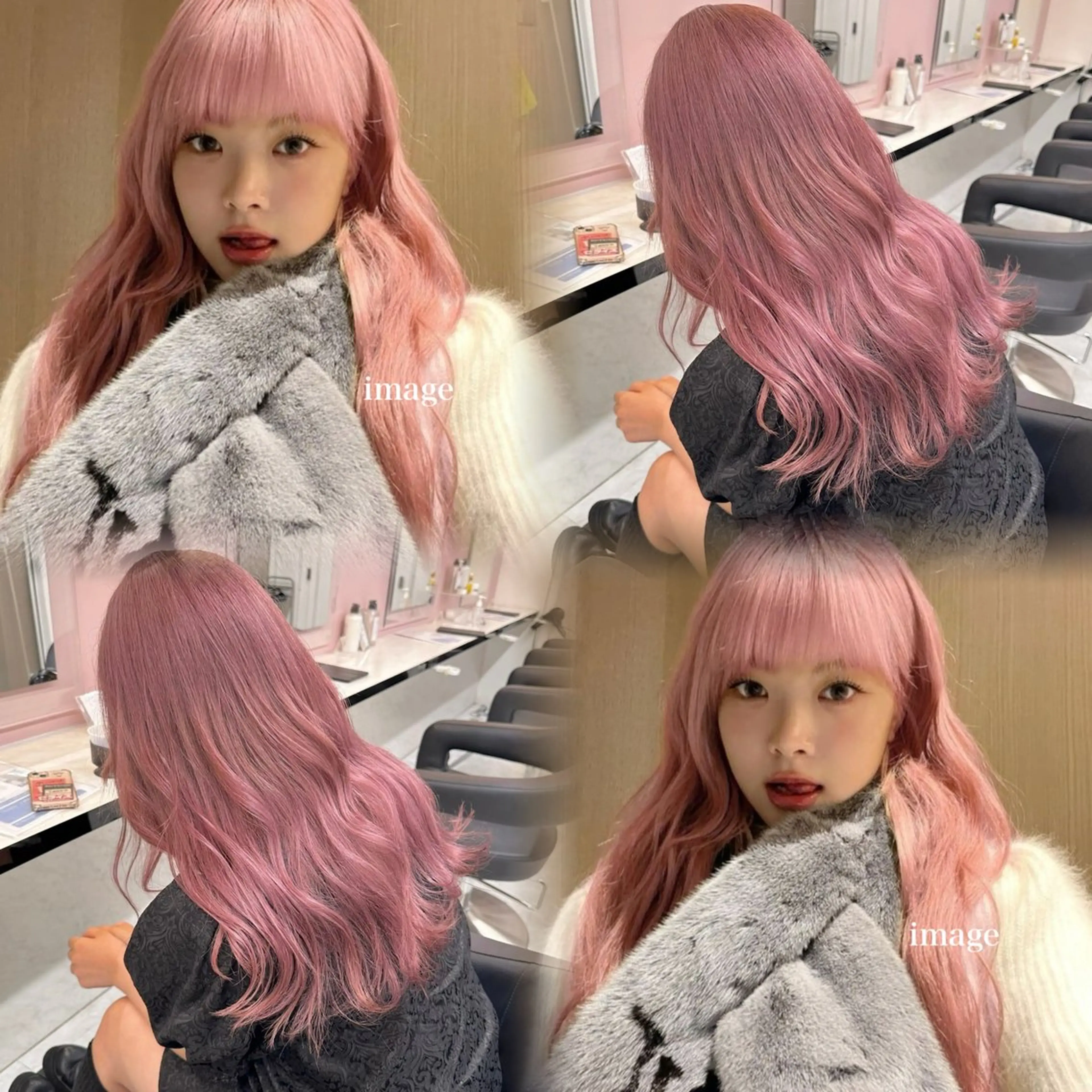 ロング 🖤メンズハイトーン /カットRisa🖤のヘアスタイル