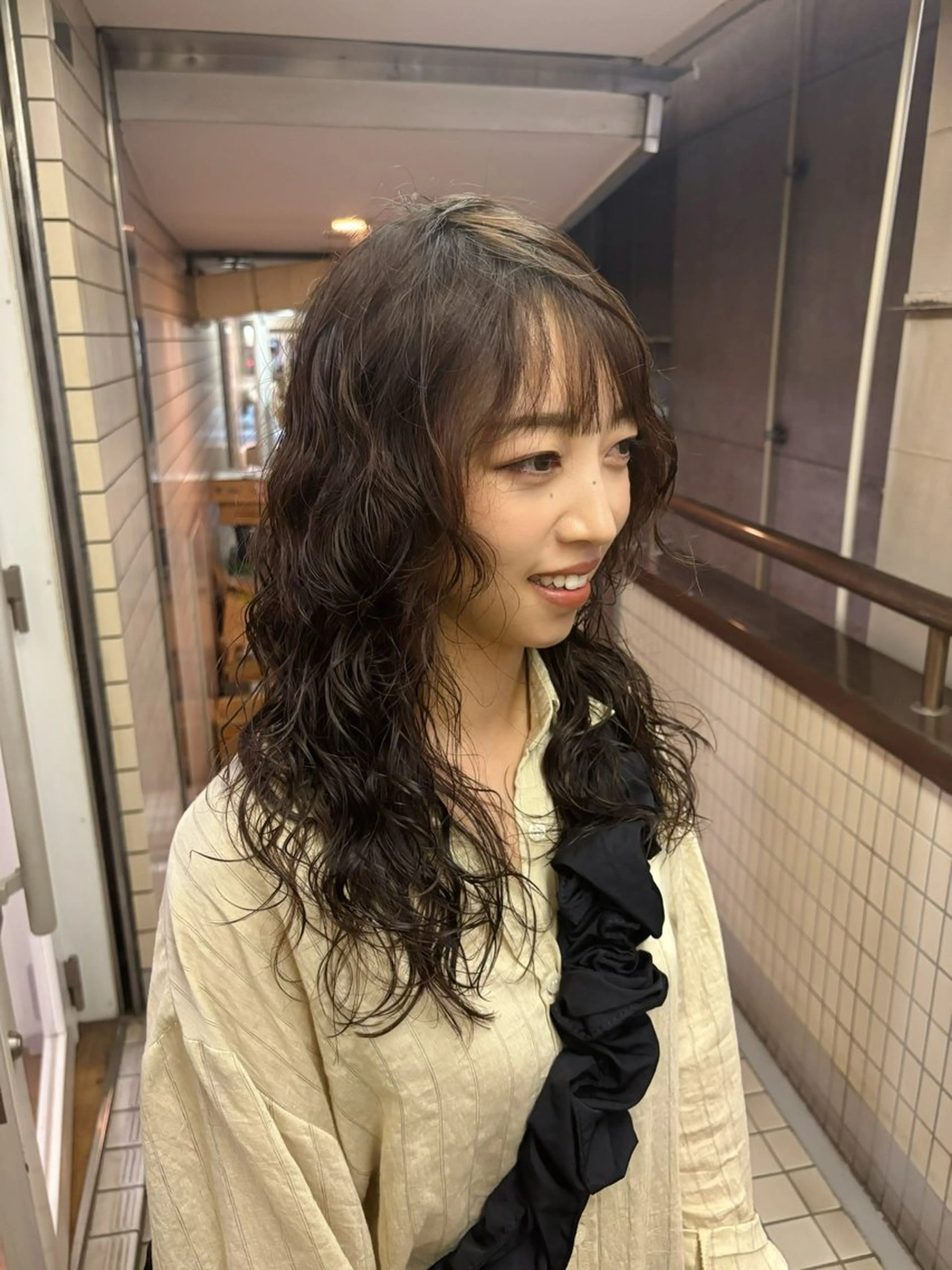ロング パーマ カット パーマ kaito パーマ募集！🔵のヘアスタイル