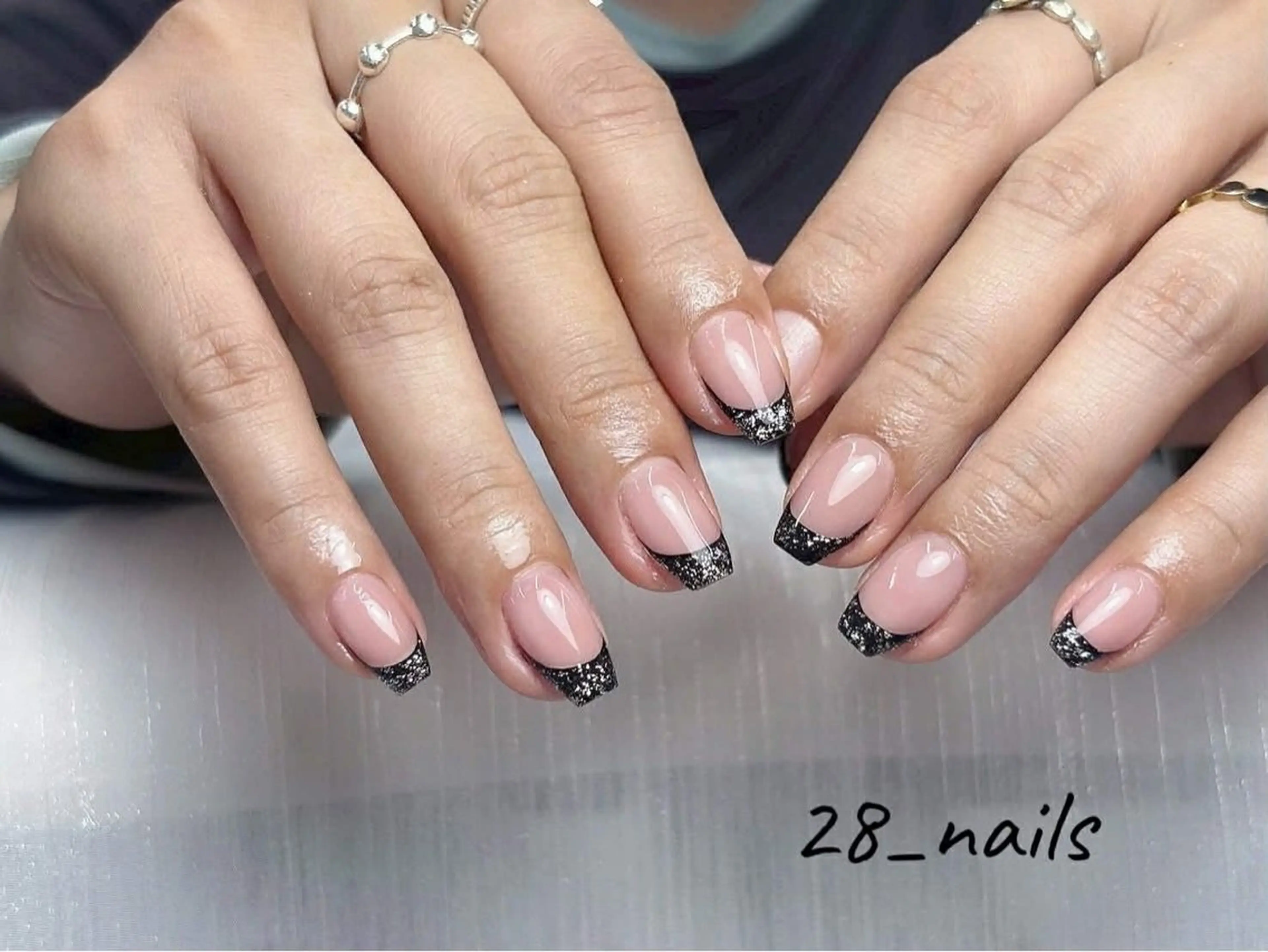 ショート トゥー フエンのネイルデザイン