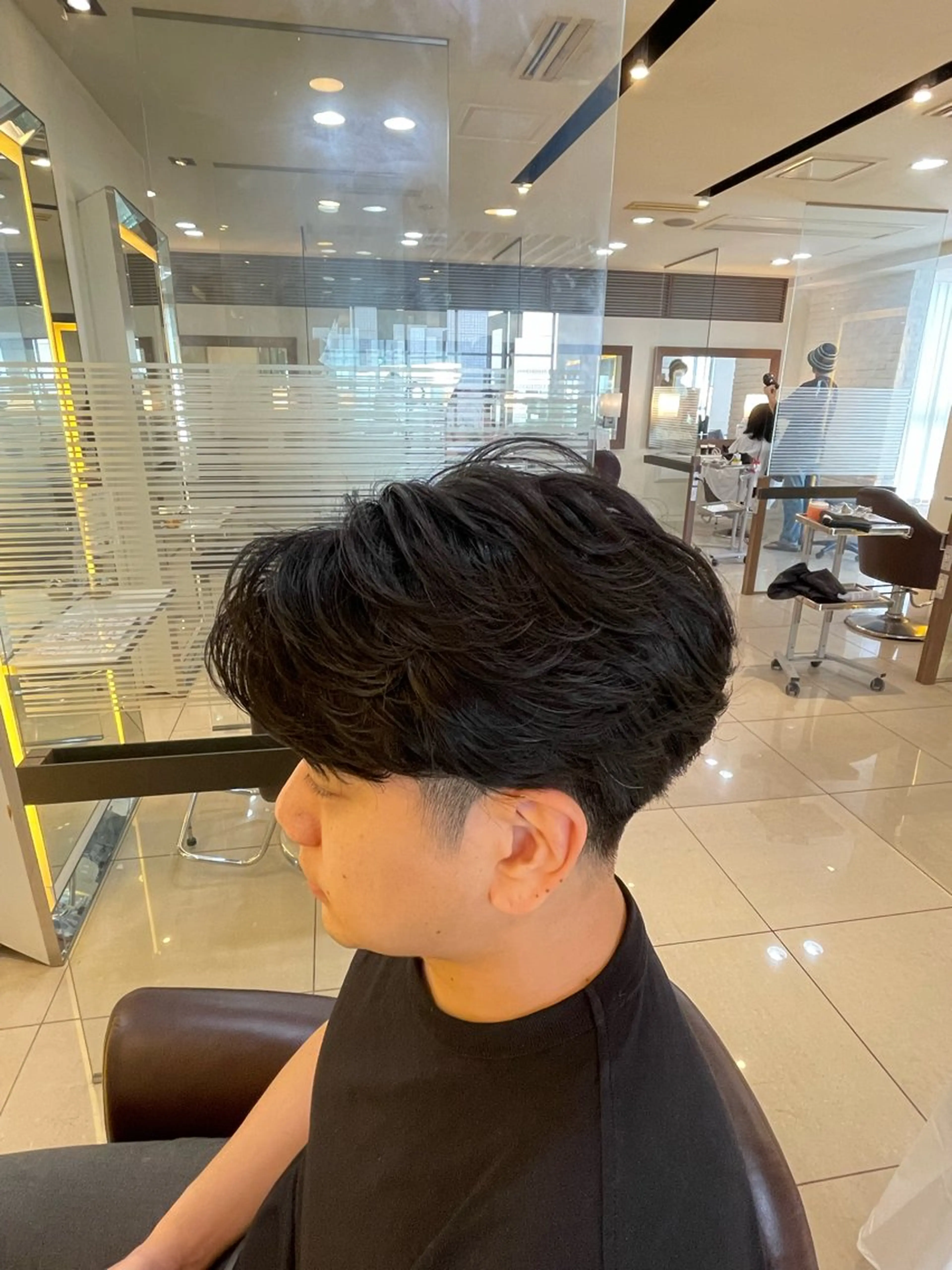 カット+毛流れニュアンスパーマ🔥🔥の写真