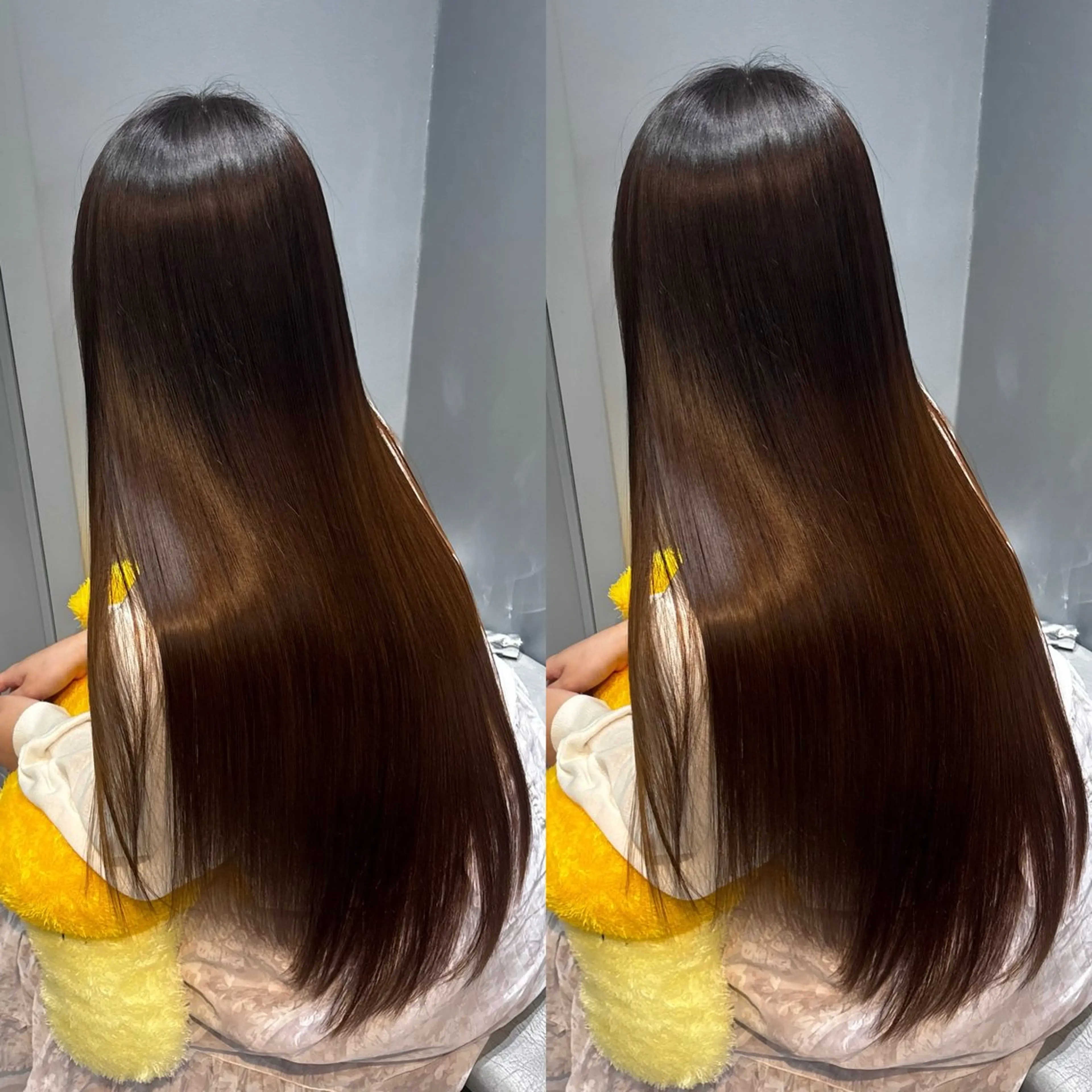 ロング カット ヘアカラー トリートメント ヘッドスパ 新宿No.1艶髪矯正 美艶カラー/FUKAのヘアスタイル