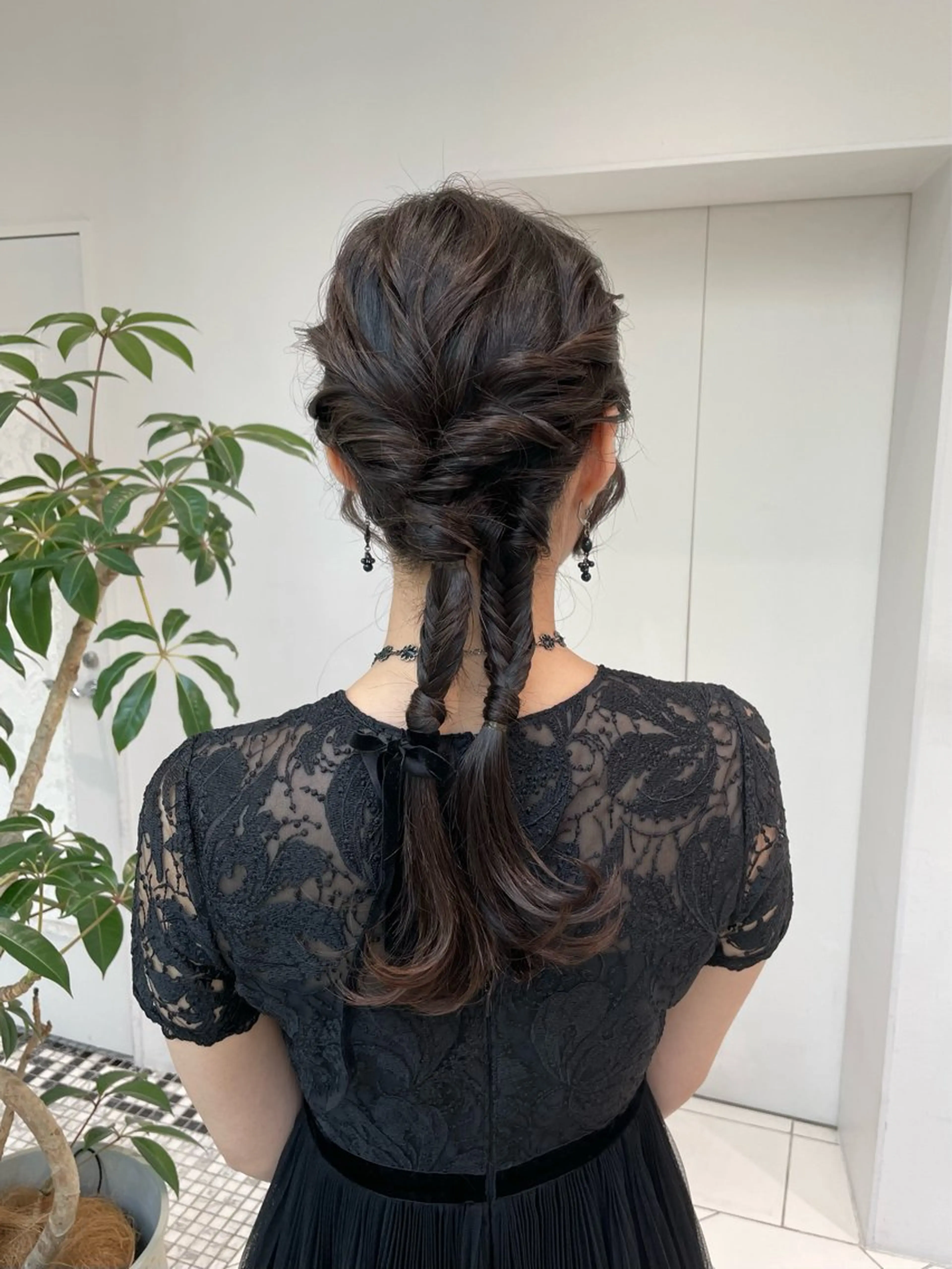 ヘアアレンジ ヘアセット 大畑 茉那のヘアスタイル