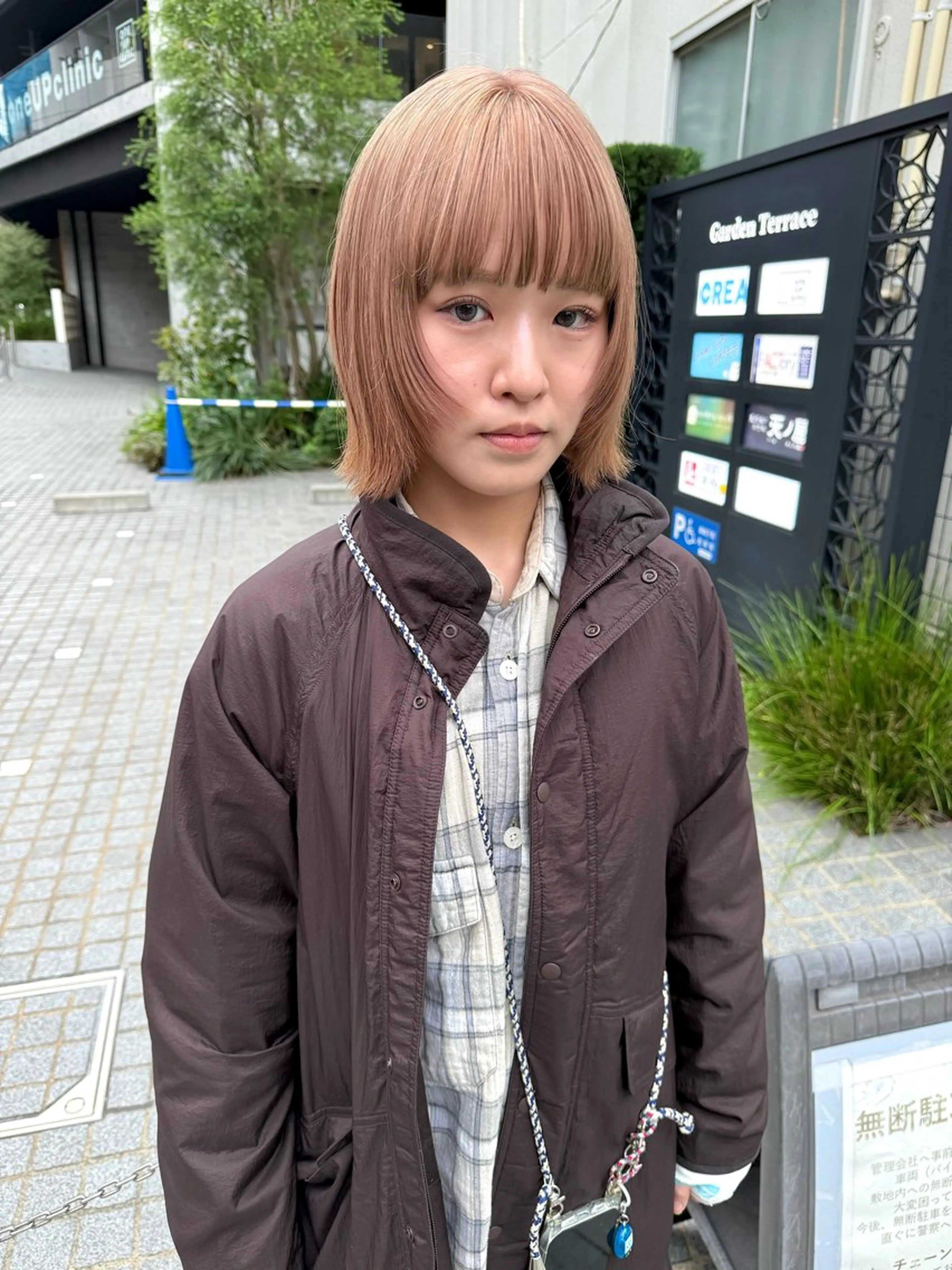 ショート カラー ブリーチ ケアブリーチ カット ヘアカラー トリートメント パーマ/透明感カラー /ボブ/吉田一生のヘアスタイル