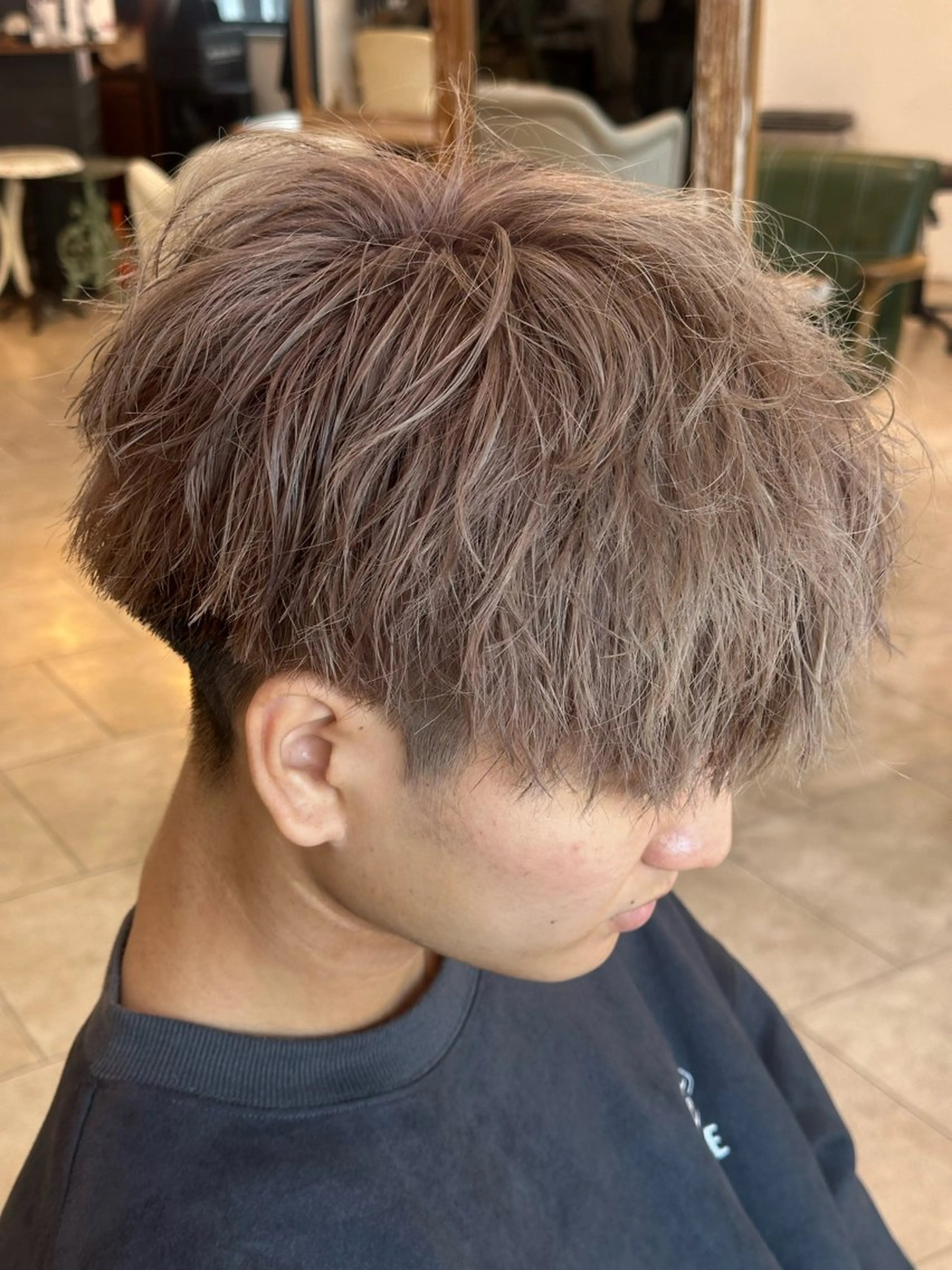 【メンズ】カット＋ダブルカラー＋2Stepトリートメントの写真