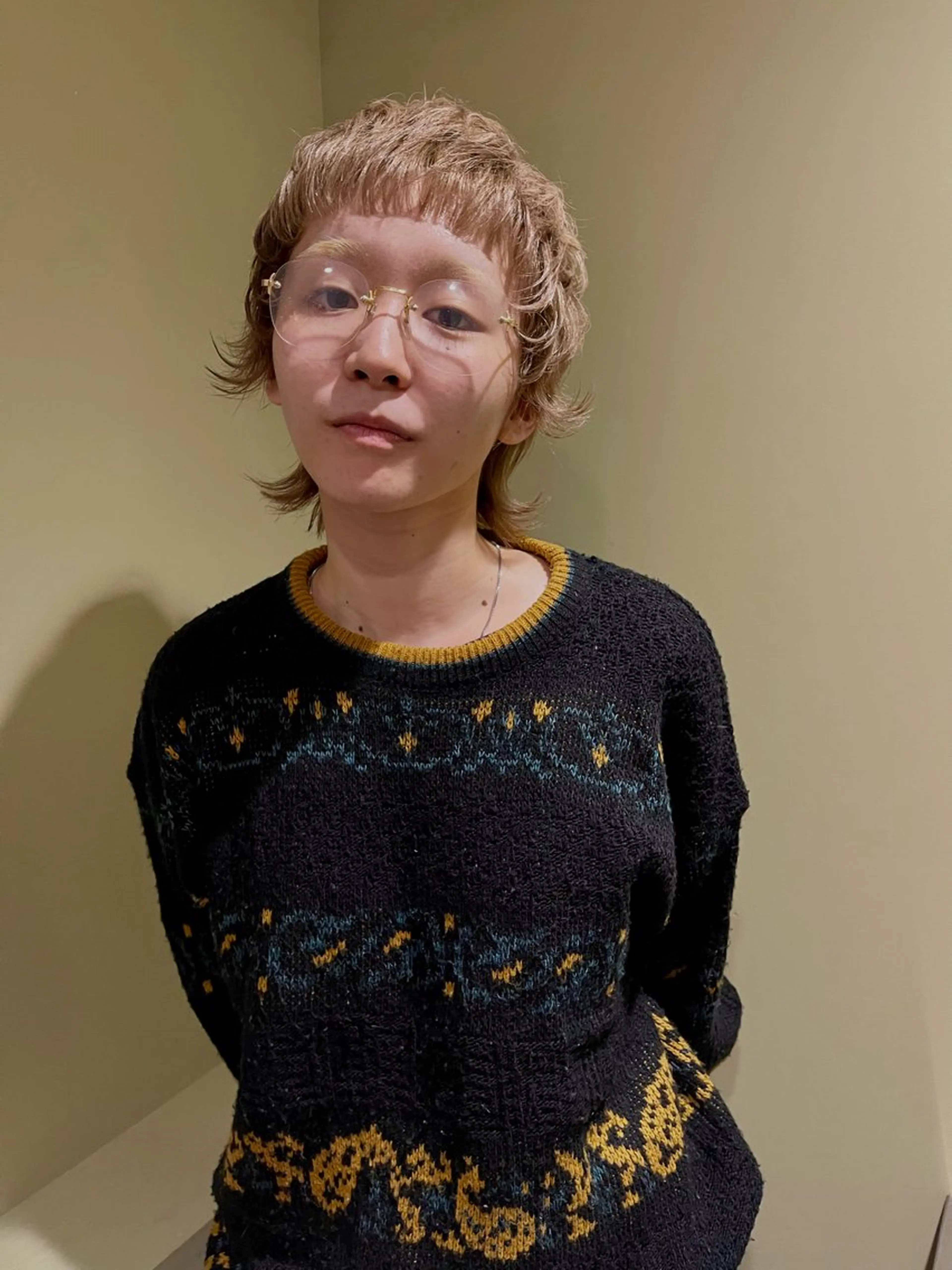 ショート レイヤーカット マレットヘア ショートヘア ウルフカット guild.所属・アトム/ウルフ パーマ/レイヤーのヘアスタイル