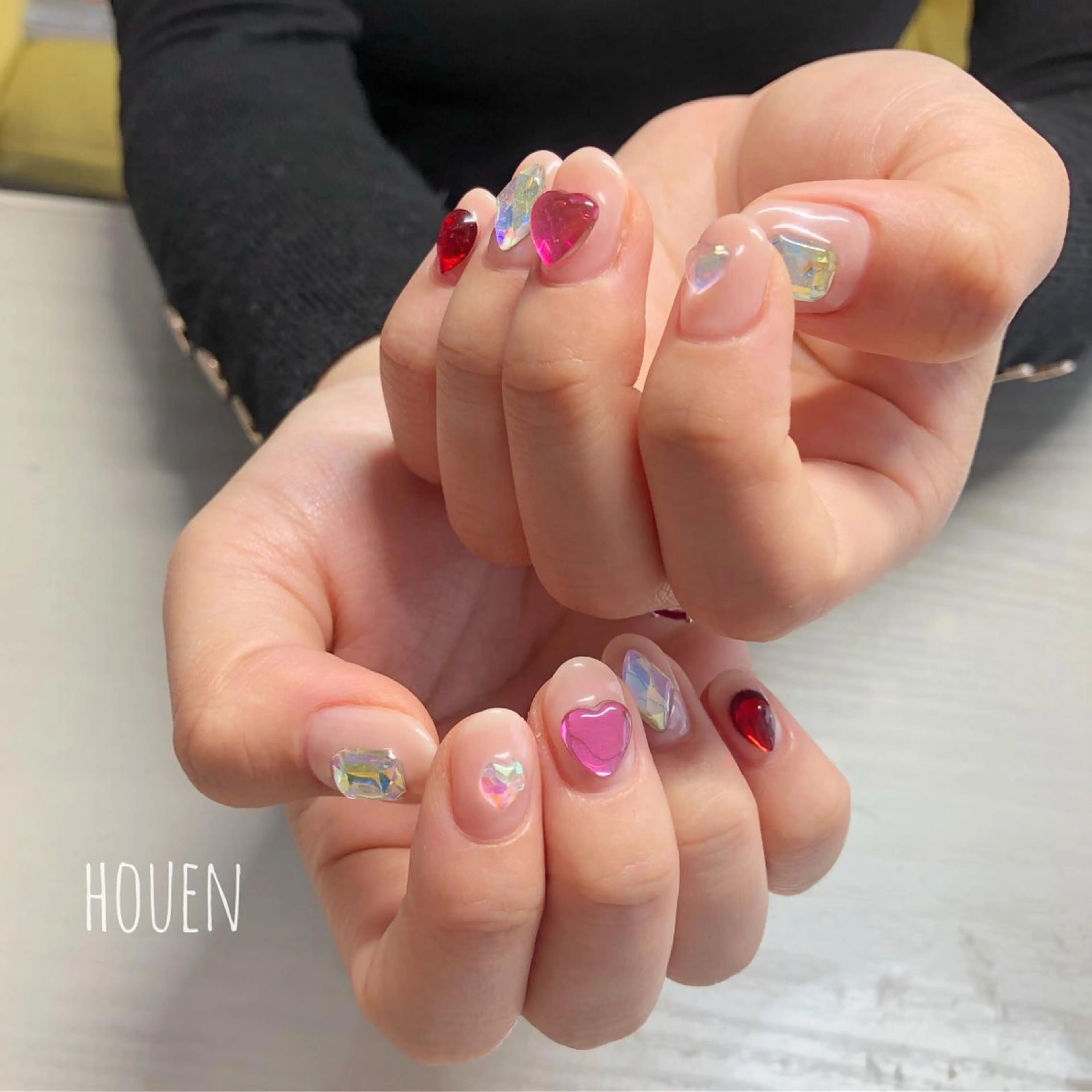 ネイル 持ち込み I pinknail 韓国風·持ち込み専門のネイルデザイン