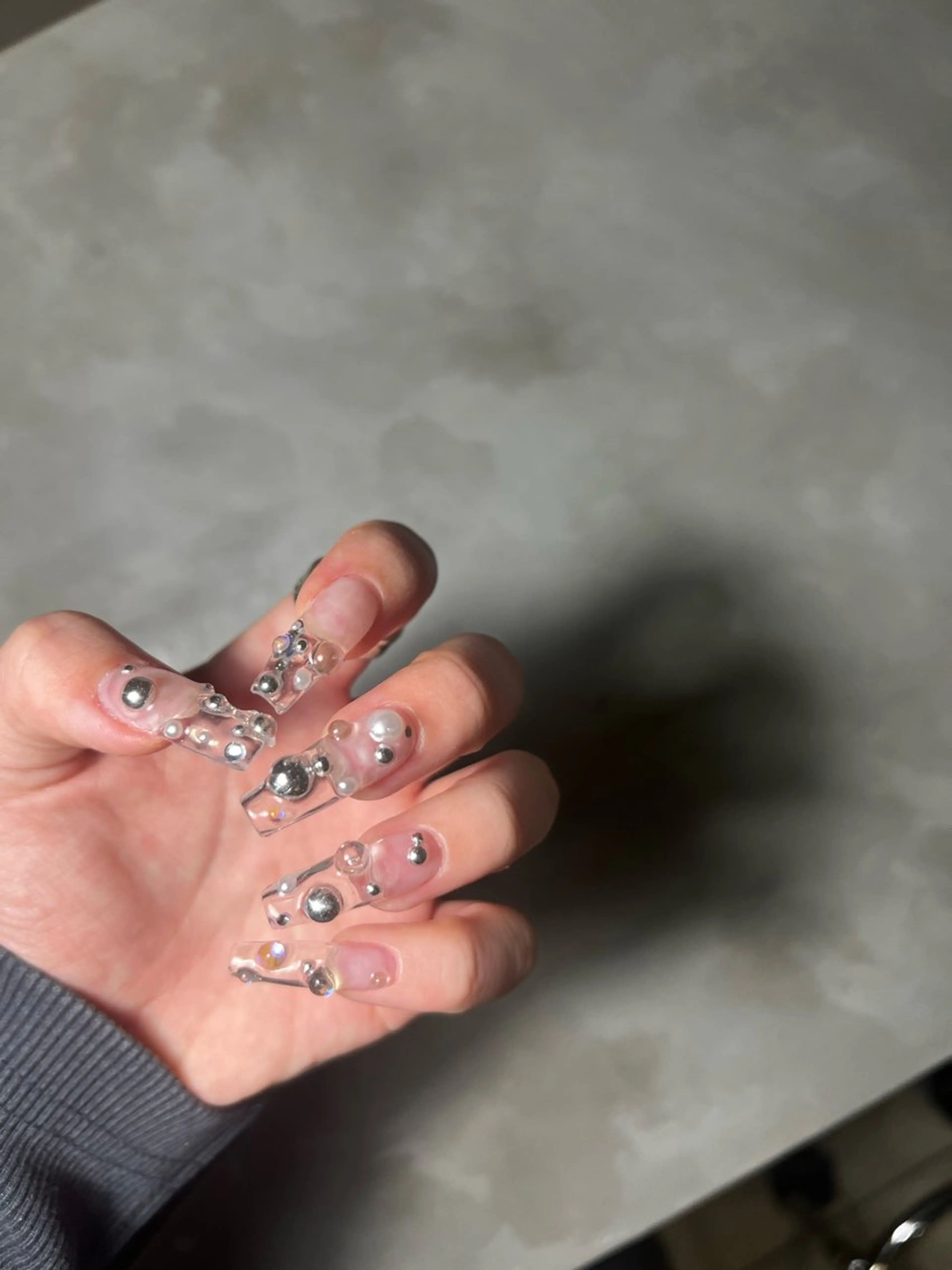 ネイル クリアネイル sasaki sayaのネイルデザイン