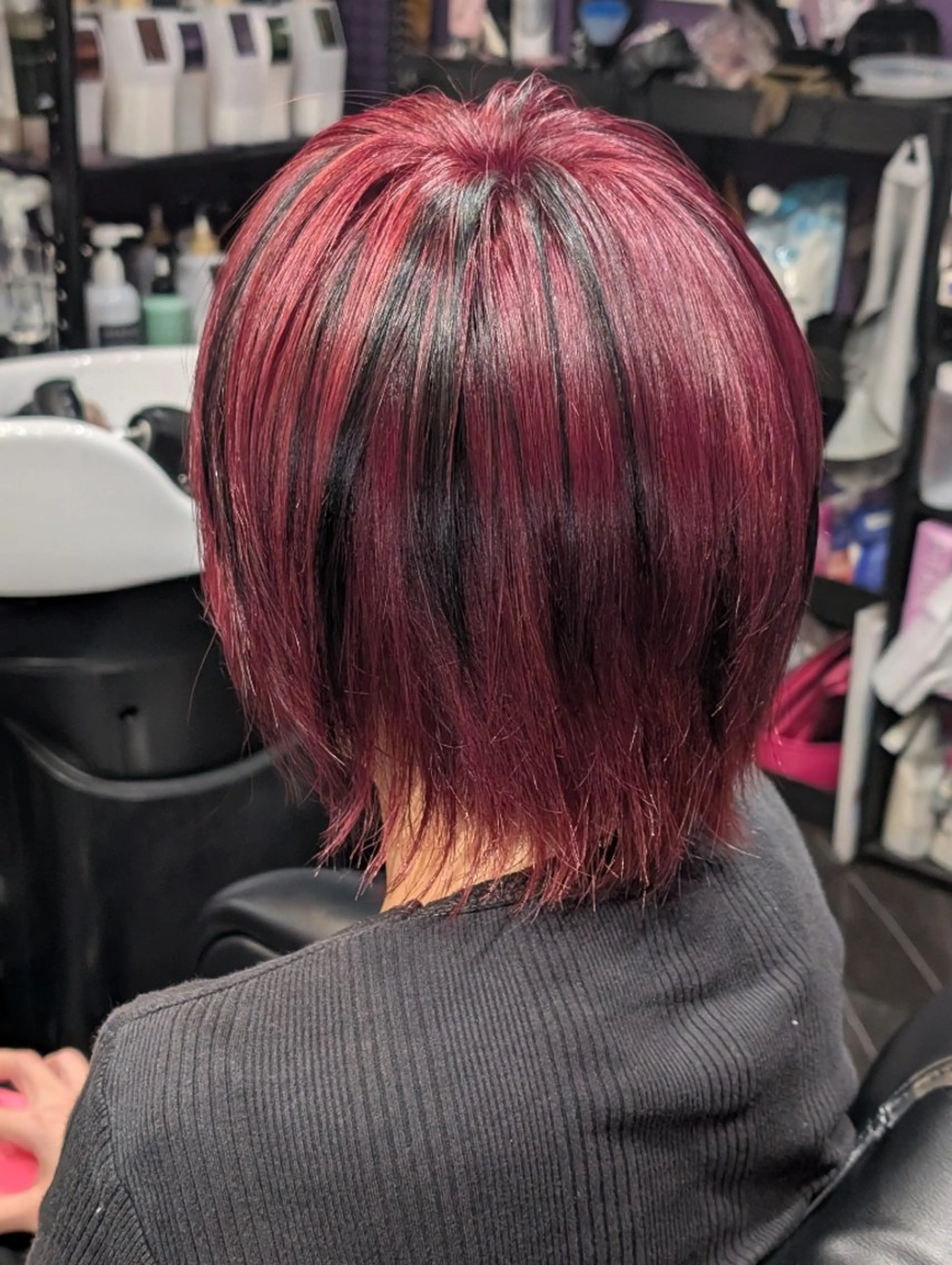 ショート カット ヘアカラー トリートメント 渡辺 康行のヘアスタイル