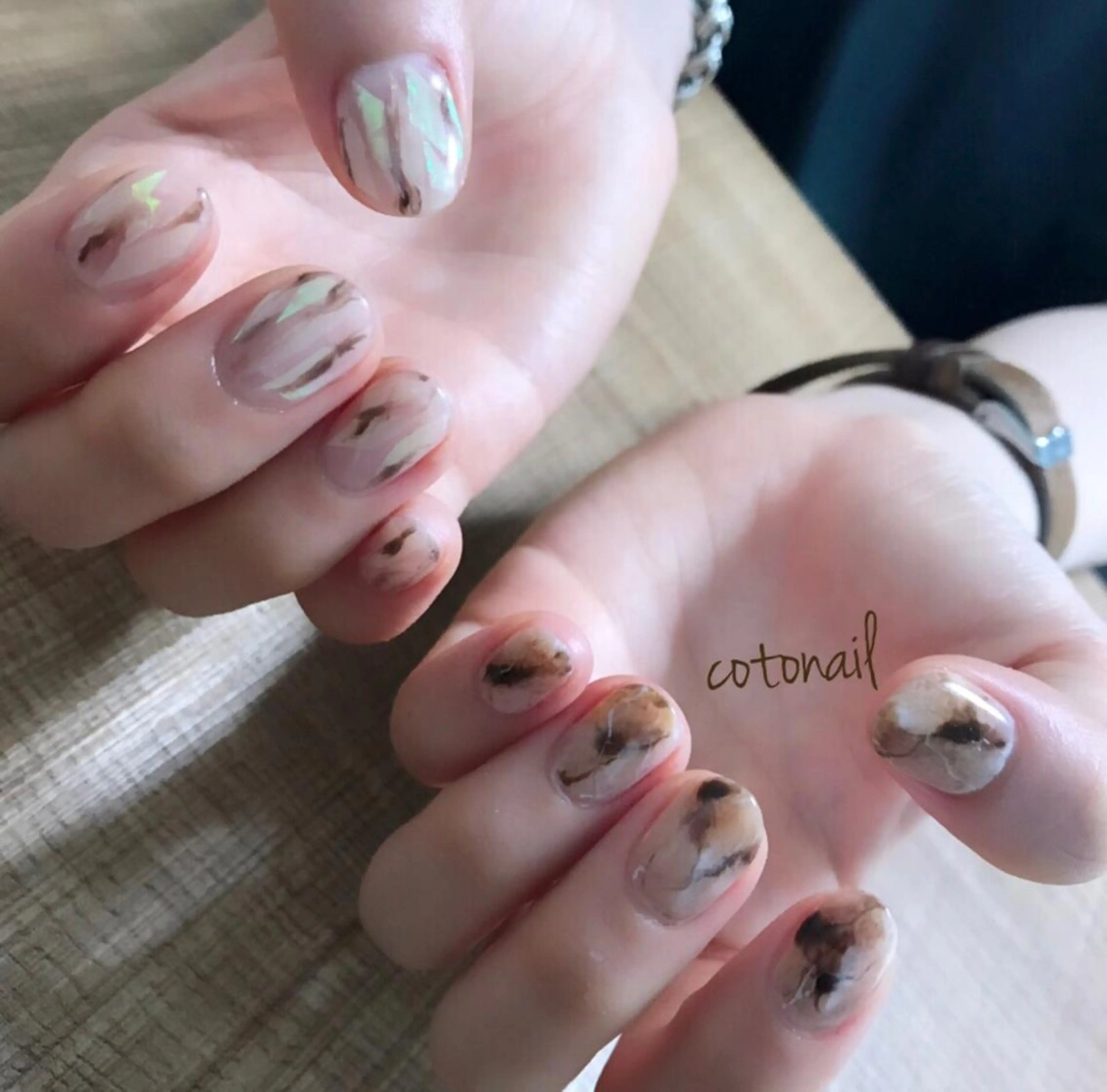 ネイル ツメトマツゲ .のネイルデザイン