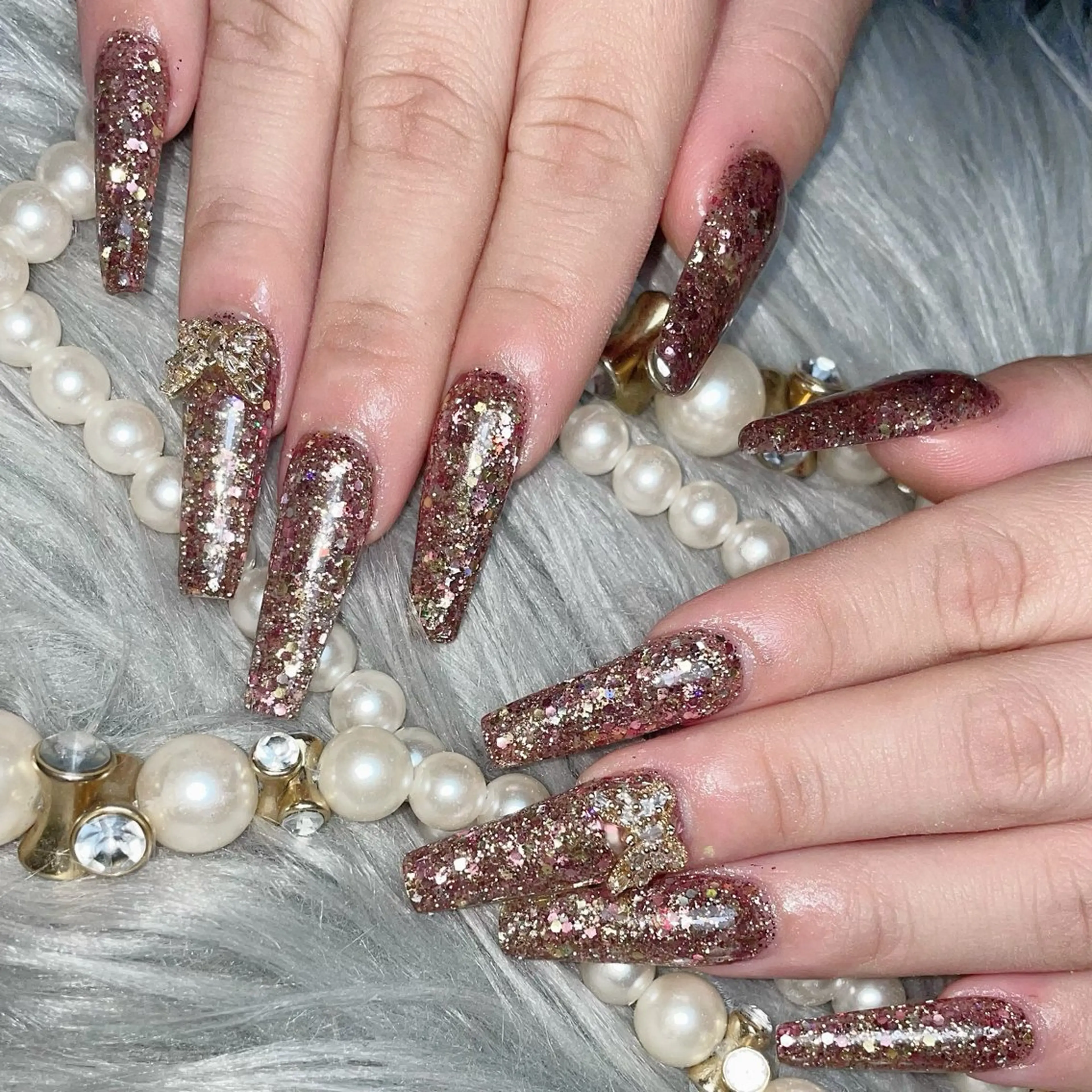 ネイル ハンドネイル Feel ‪‪☺︎‬Yuriaのネイルデザイン