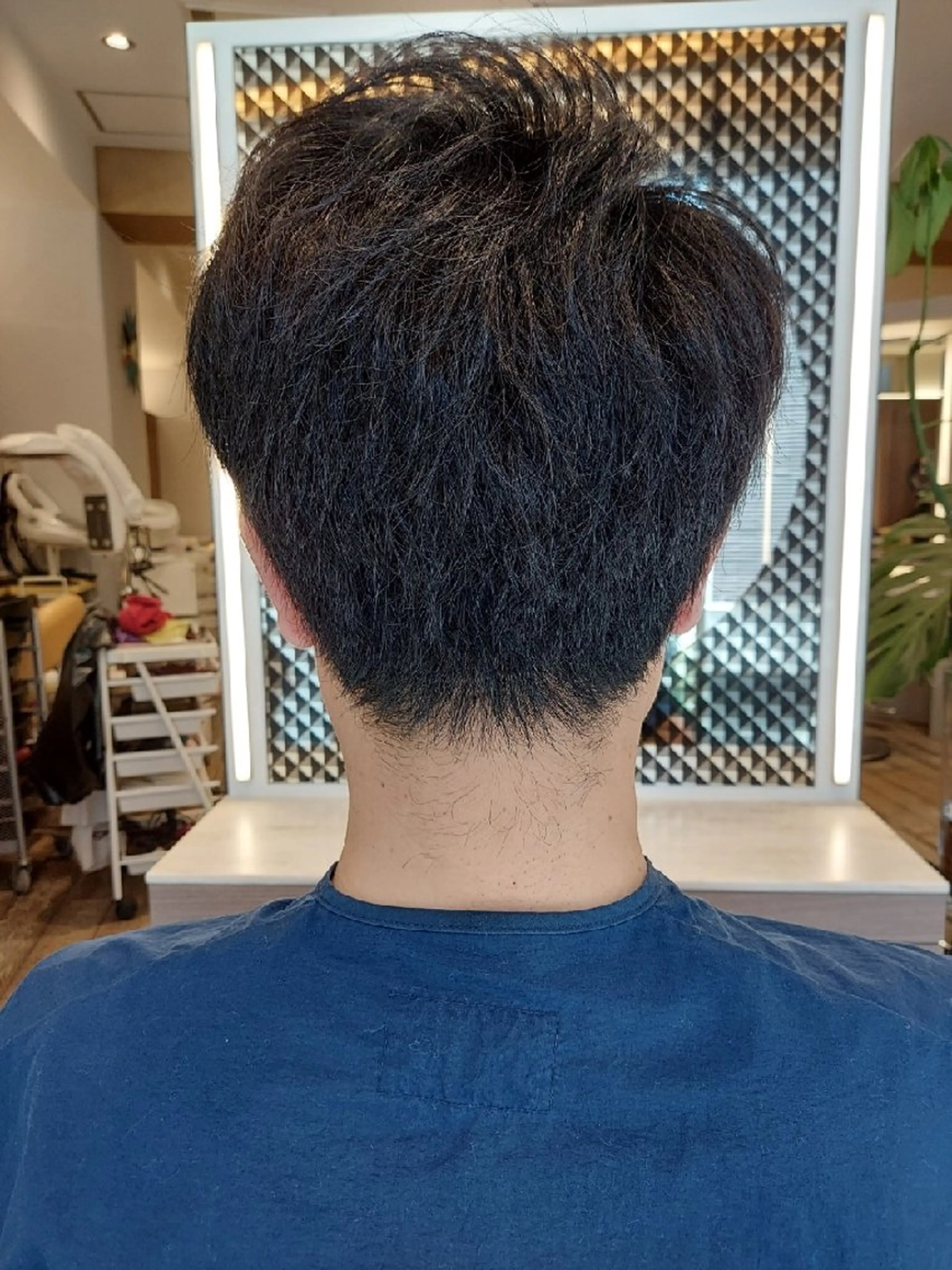 メンズ メンズショート Allons所属・CHI KAのヘアスタイル