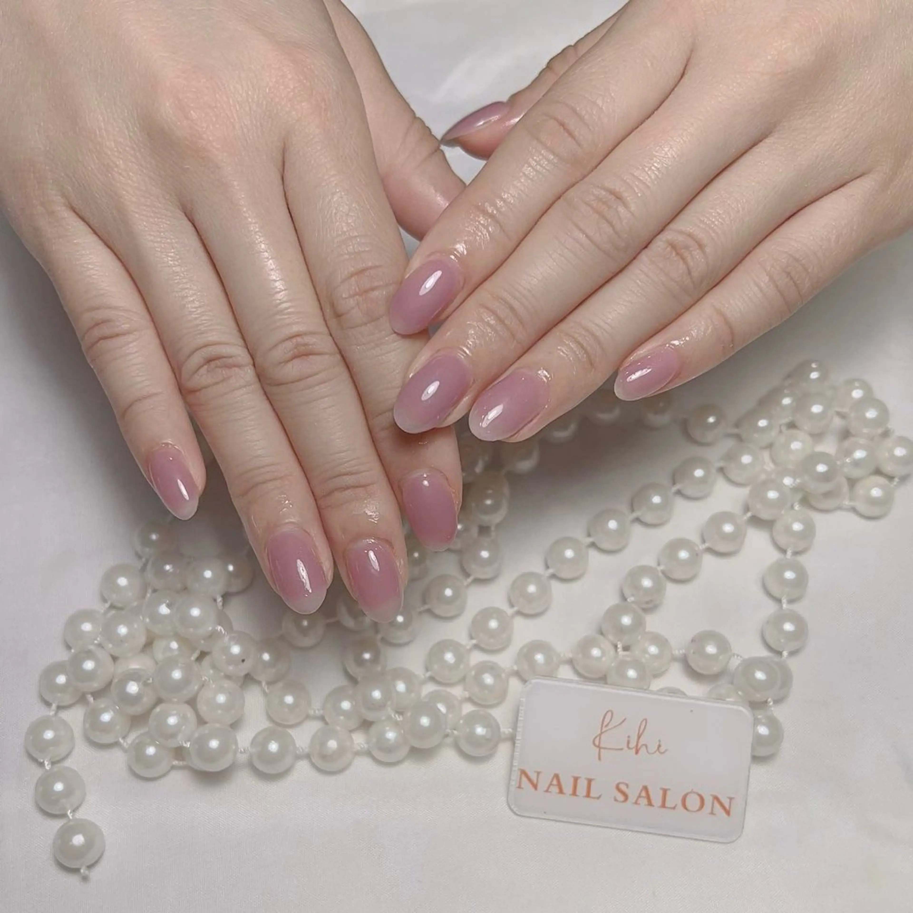 ネイル アートネイル フレンチネイル ジェルネイル グラデーション 韓国ネイル ハンドネイル ハンドケア さくら💮💮 【オフ無料】のネイルデザイン