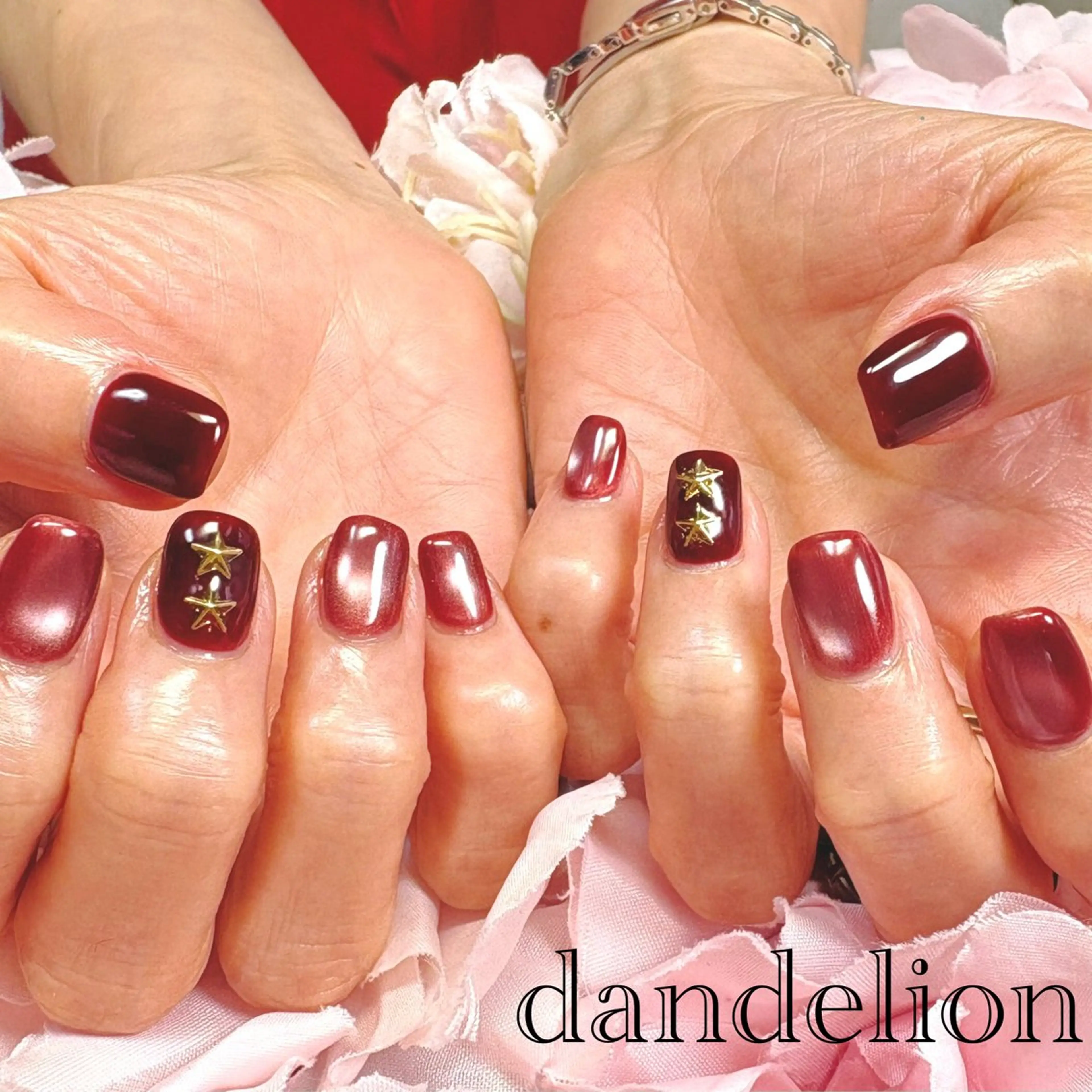 ネイル ハンドネイル ハンドケア dandelion ダンデライオンのネイルデザイン