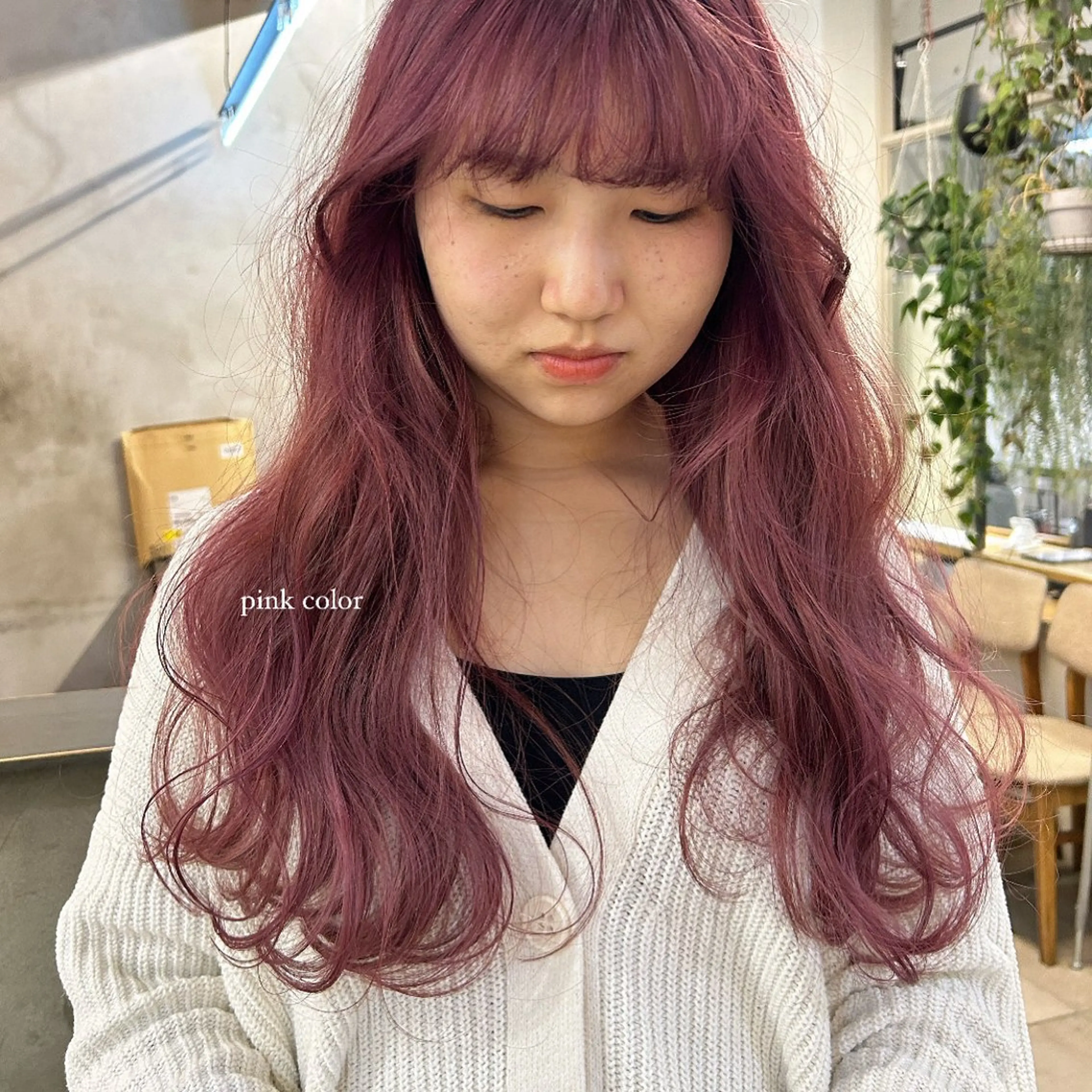 ロング カラー カット ヘアカラー じゅわっと暖色カラー 🍊Moemiのヘアスタイル