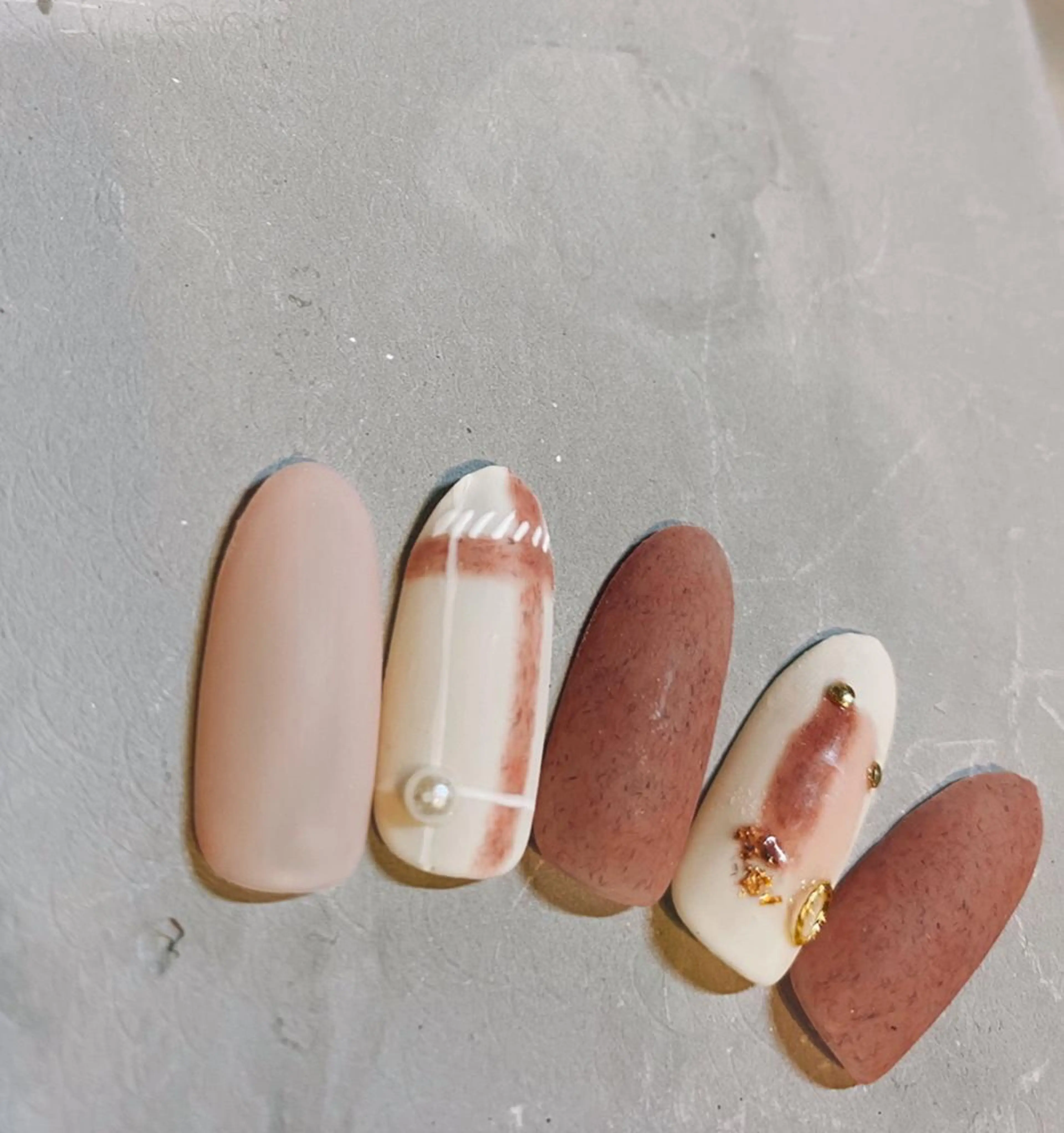 ネイル マットネイル 🌿Charme🌿 MAIのネイルデザイン