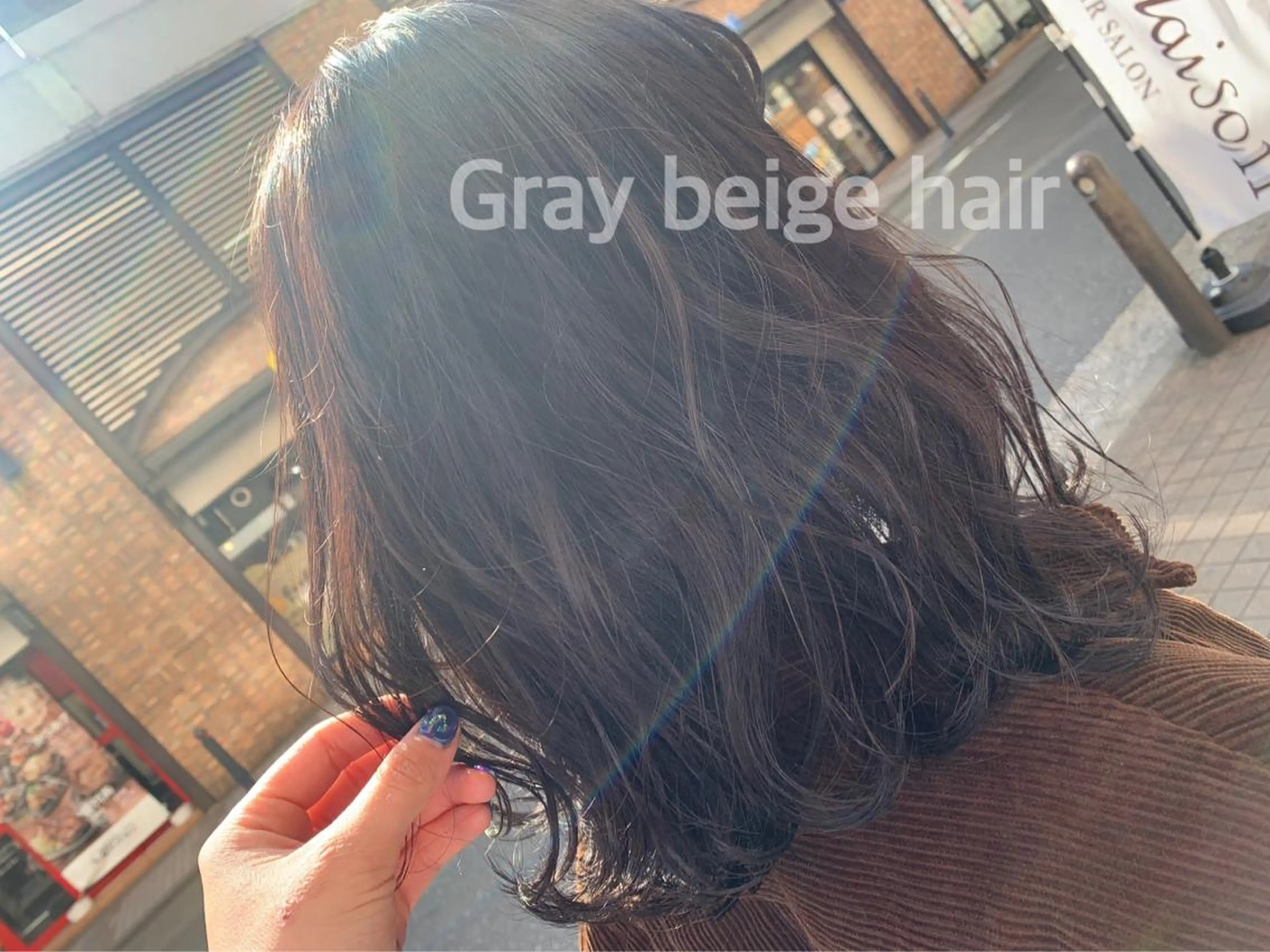カラー ヘアアレンジ グレージュ layer cut 店長/MIKUのその他イメージ