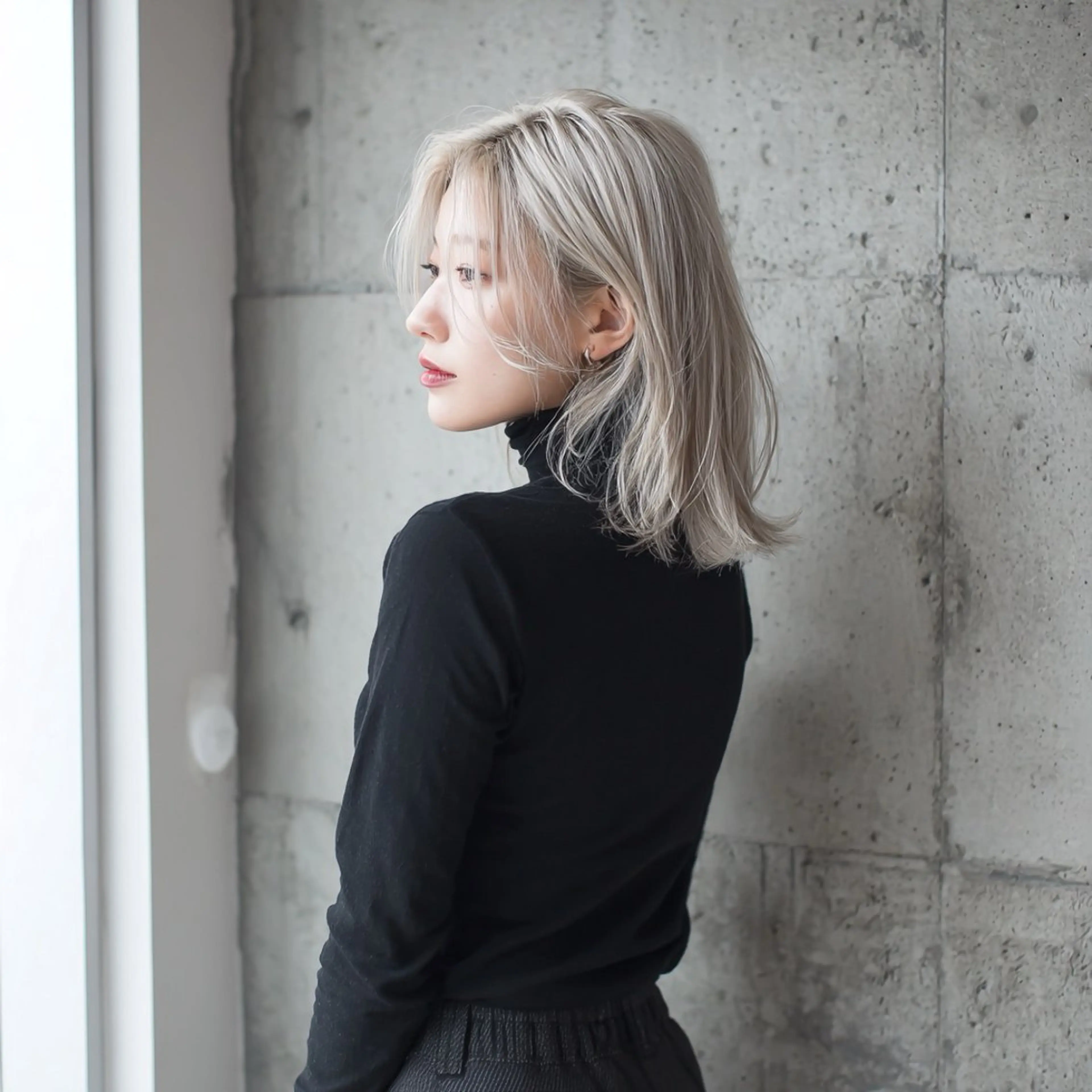 ミディアム カラー ヘアカラー トリートメント 池袋/カラー特化🎨 ロング料金なし🩵のヘアスタイル
