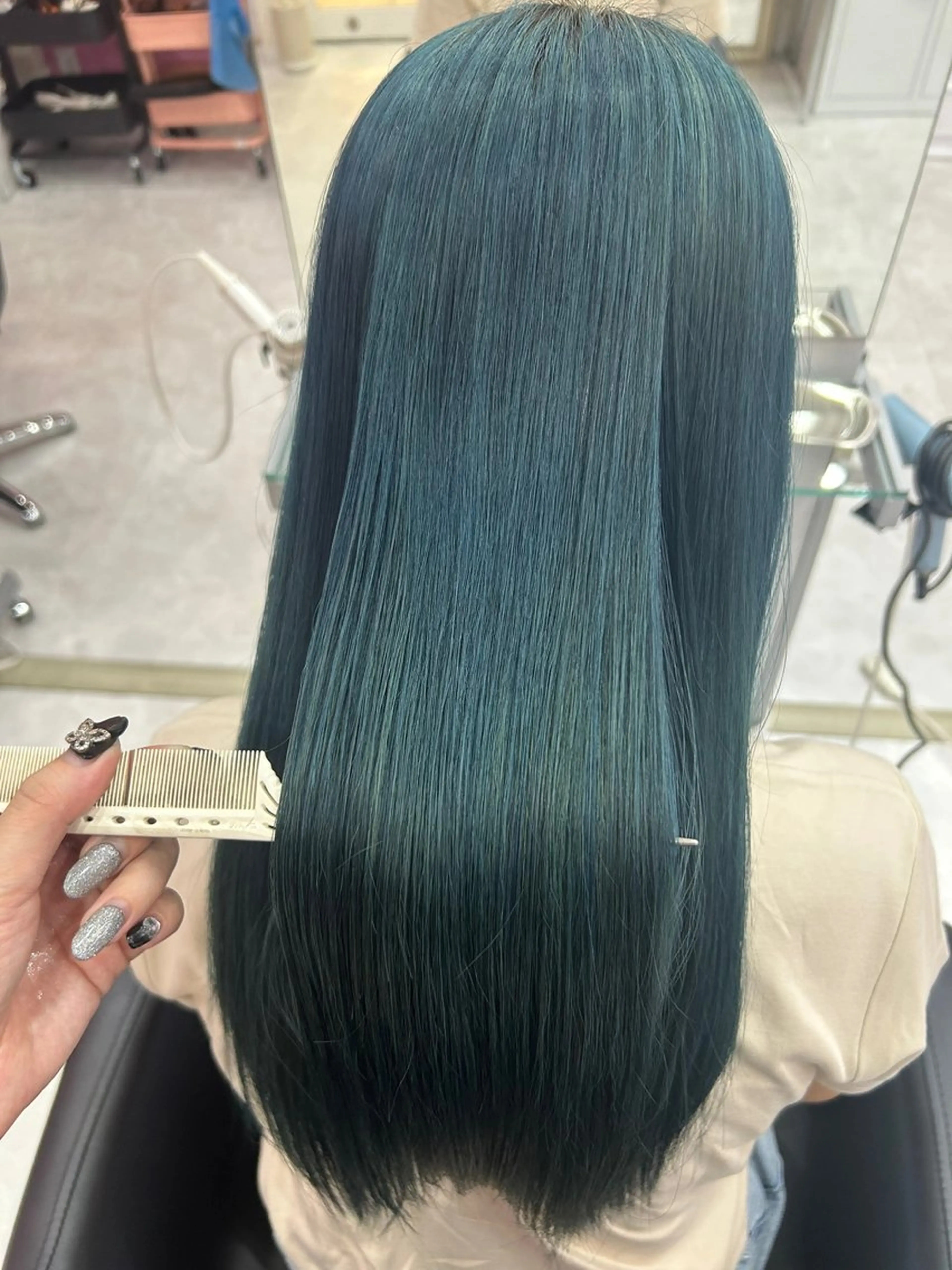 カット＋ダブルカラー＋トリートメント(カット→メンズはお断りさせていただきます🙇‍♂️)の写真