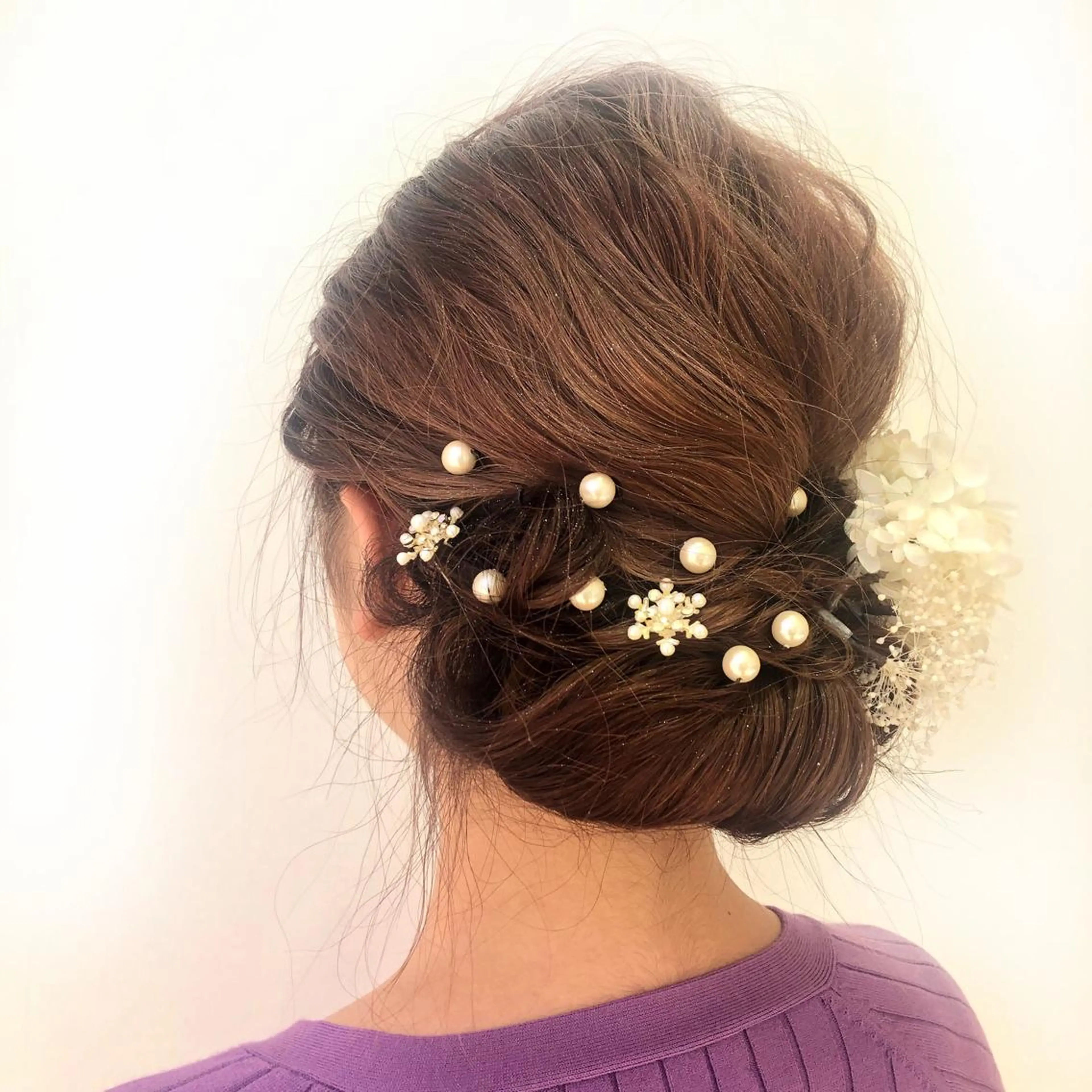 セミロング 小顔レイヤー/ ベージュ🤍Rieのヘアスタイル