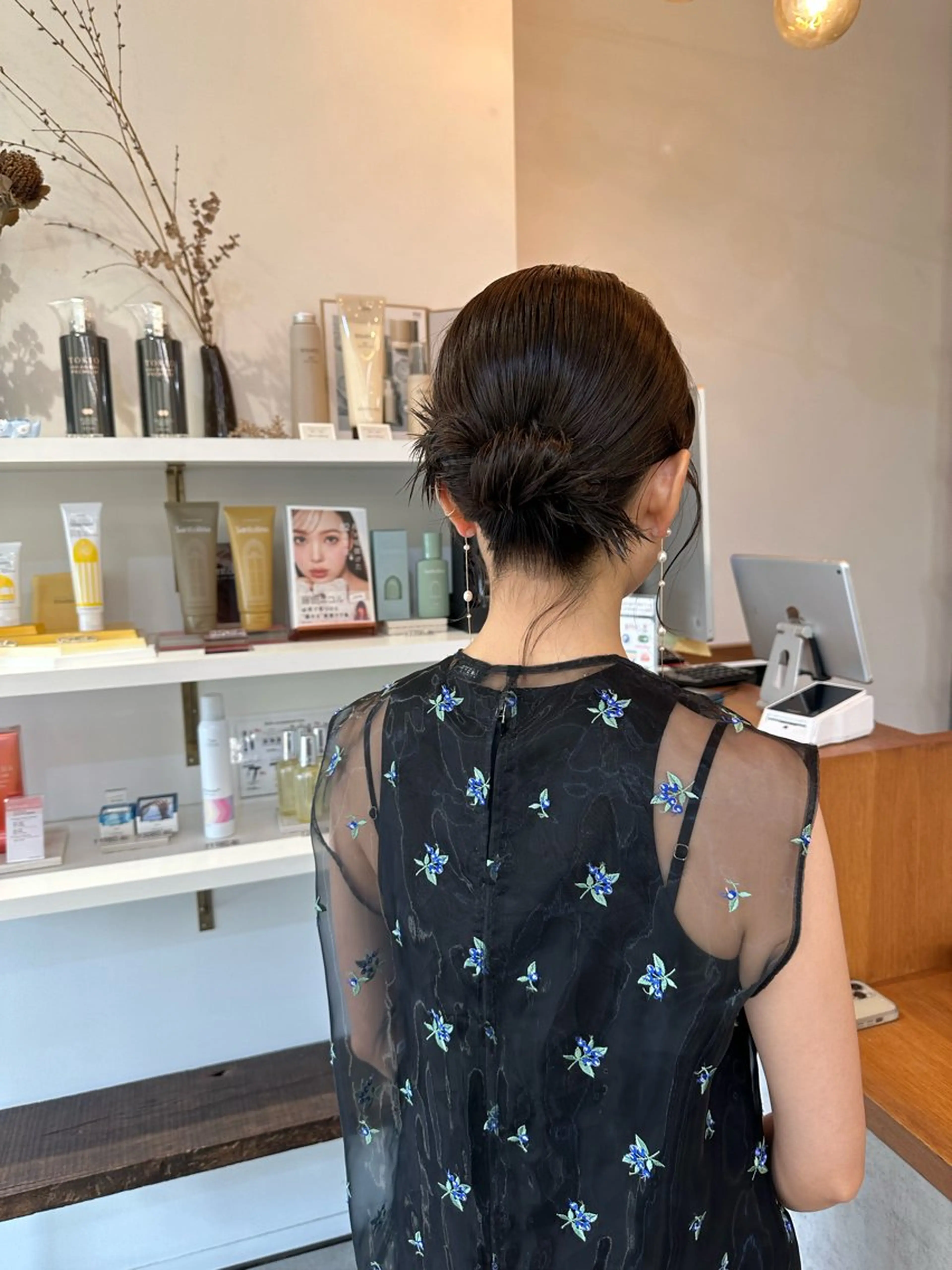 ショート ヘアアレンジ ボブ さとう あやかのヘアスタイル