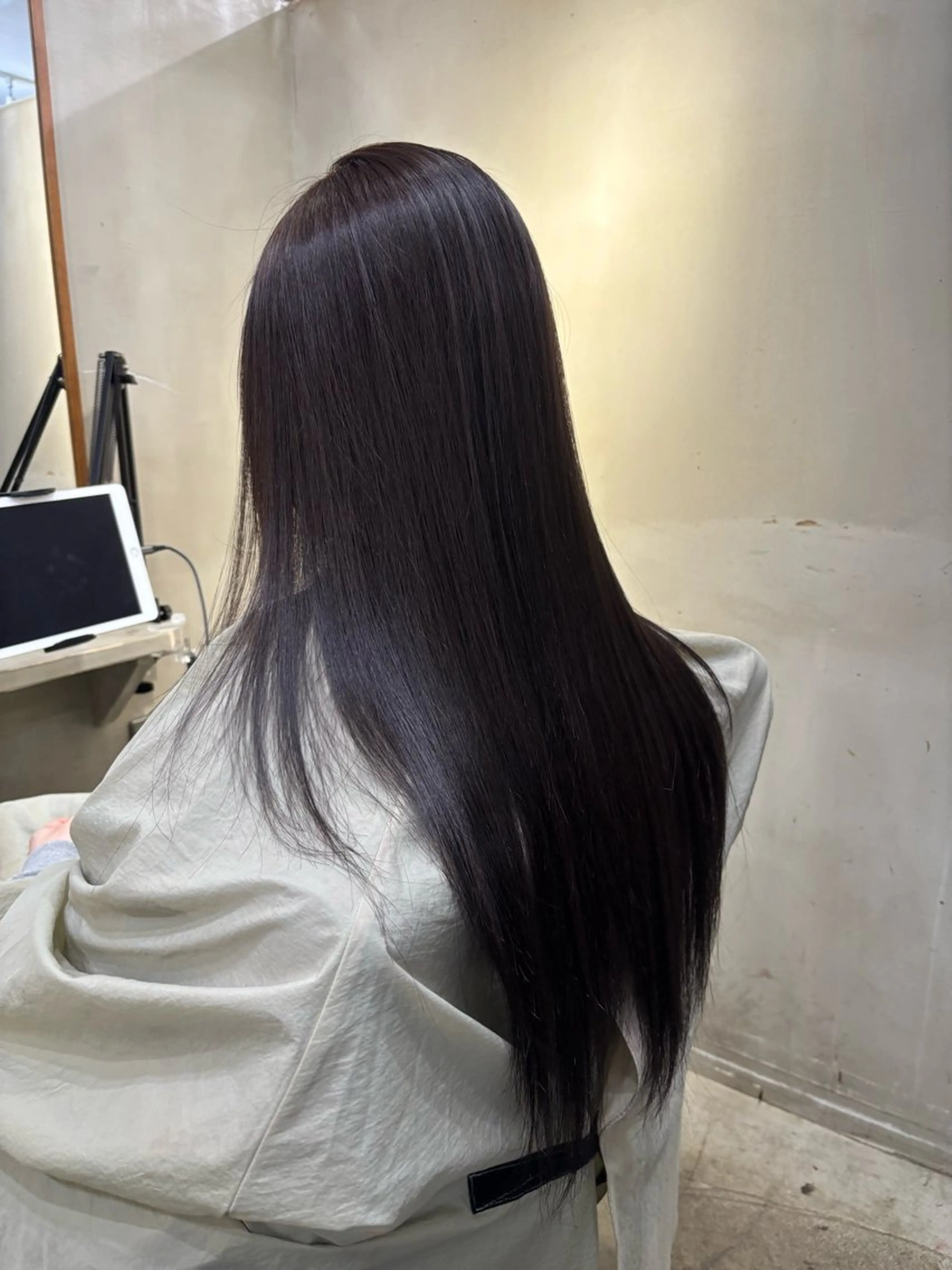 ロング カラー ブリーチ ブラウンカラー 透明感カラー ヘアカラー 中園康 /カラー/ブリーチのヘアスタイル
