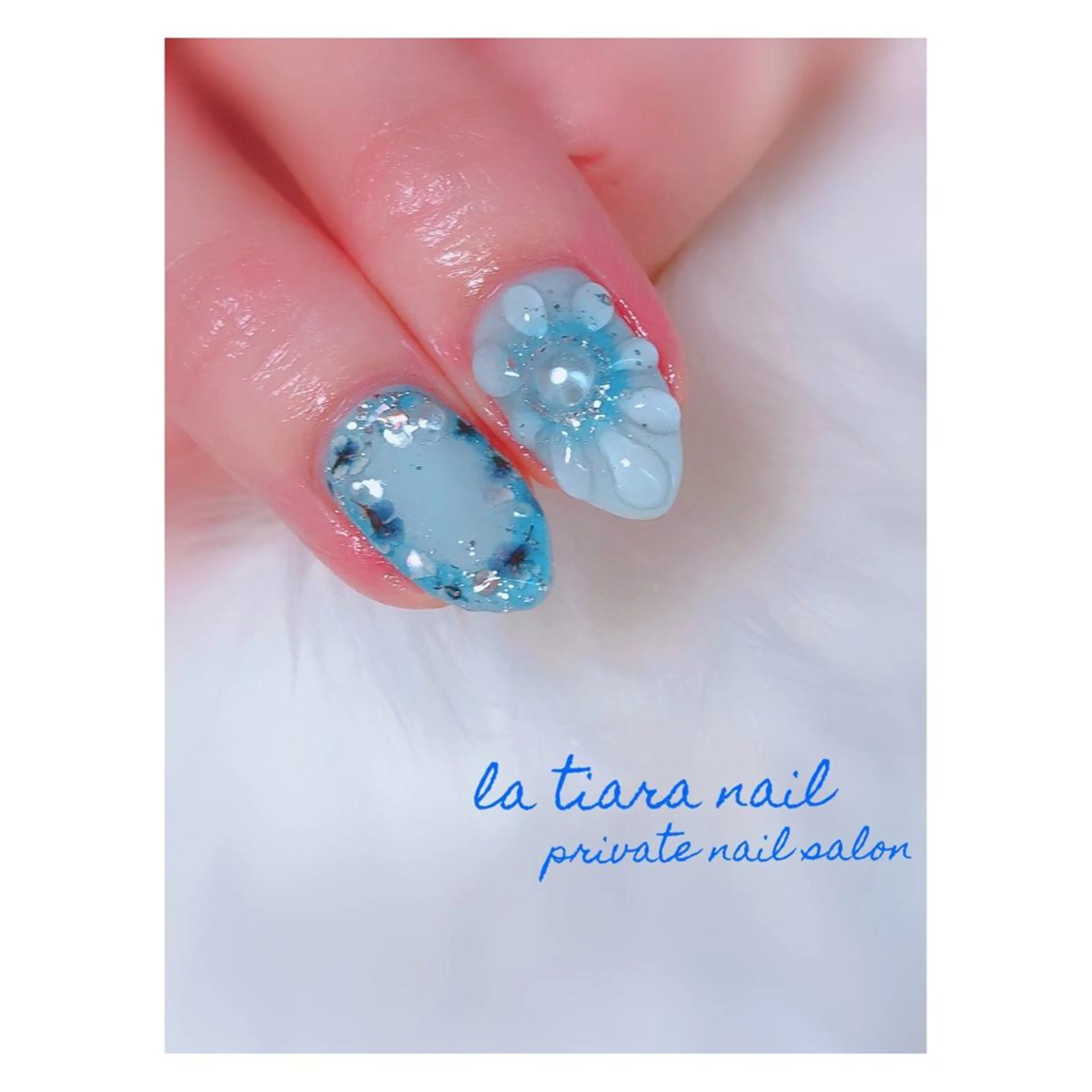 ネイル Blue bird  nailのネイルデザイン