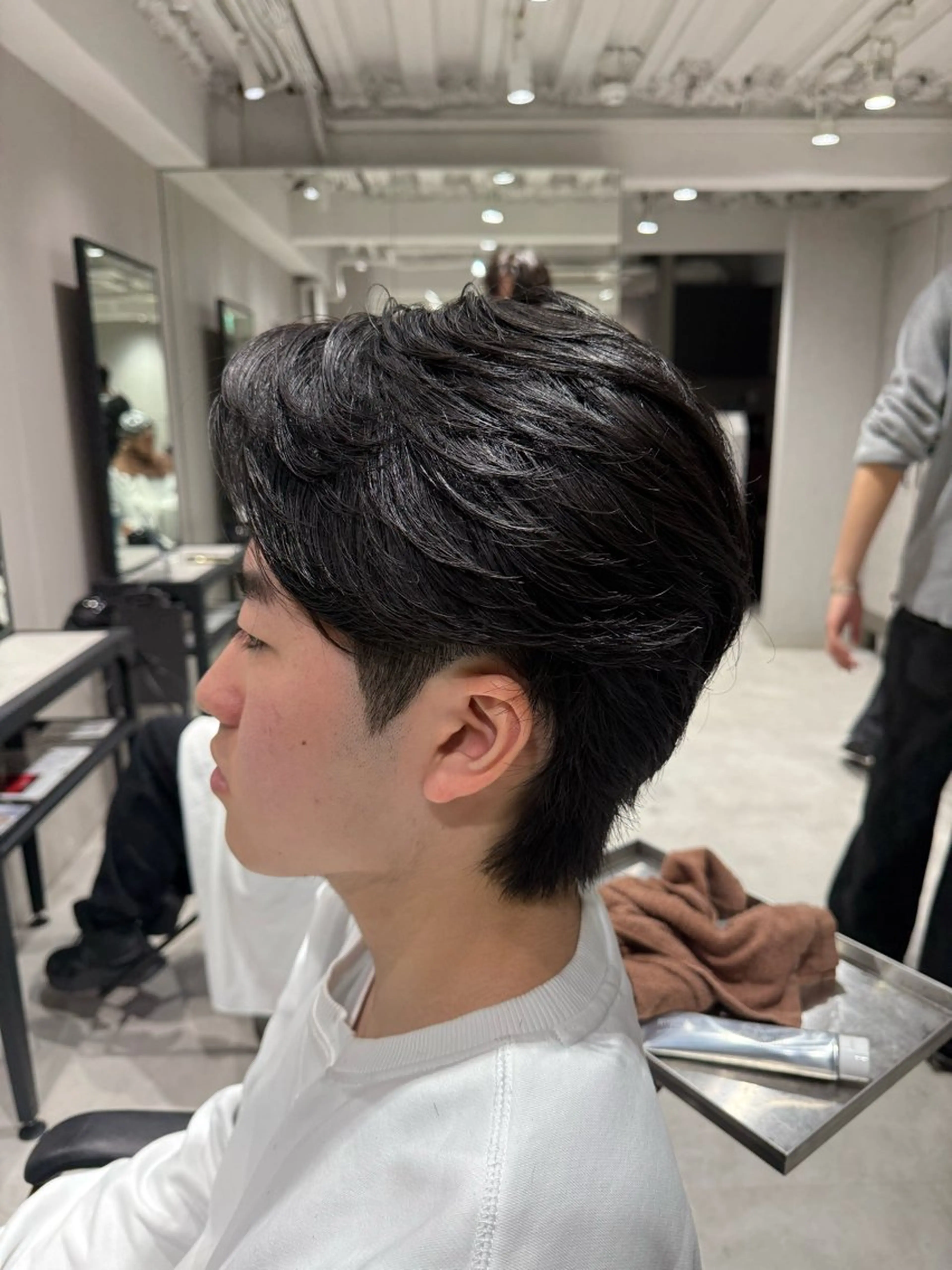 メンズ カット 縮毛矯正 メンズ縮毛矯正 /池袋/原田海朱のヘアスタイル